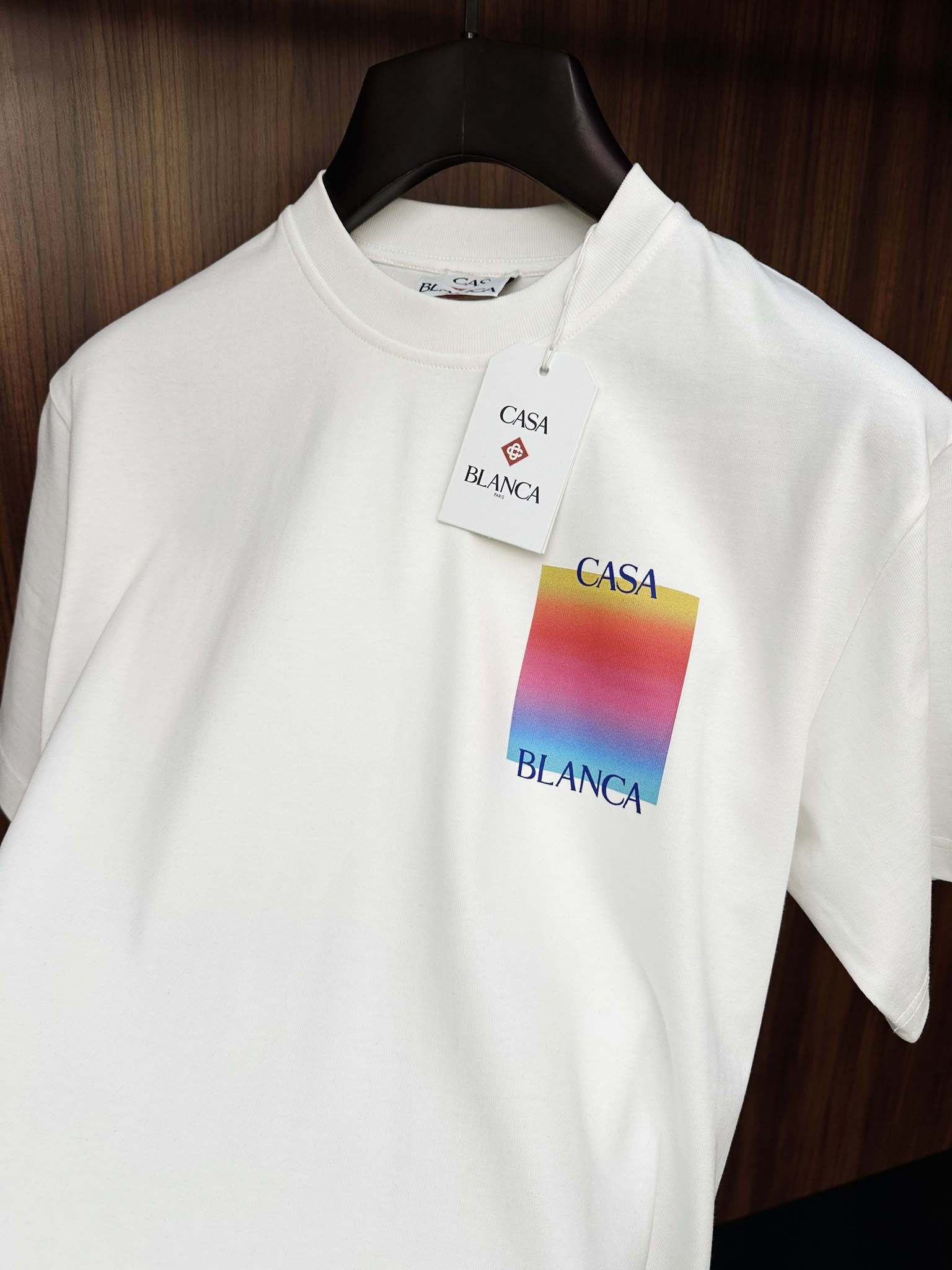 Gradient Casa Baskı Logo T-Shirt