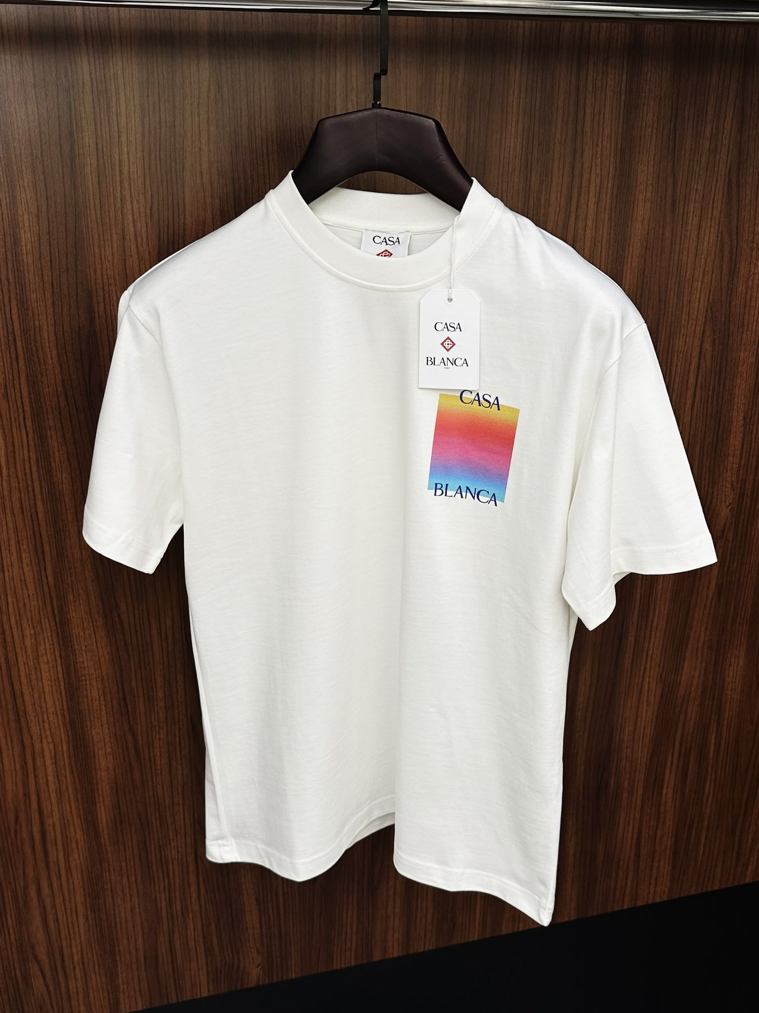 Gradient Casa Baskı Logo T-Shirt