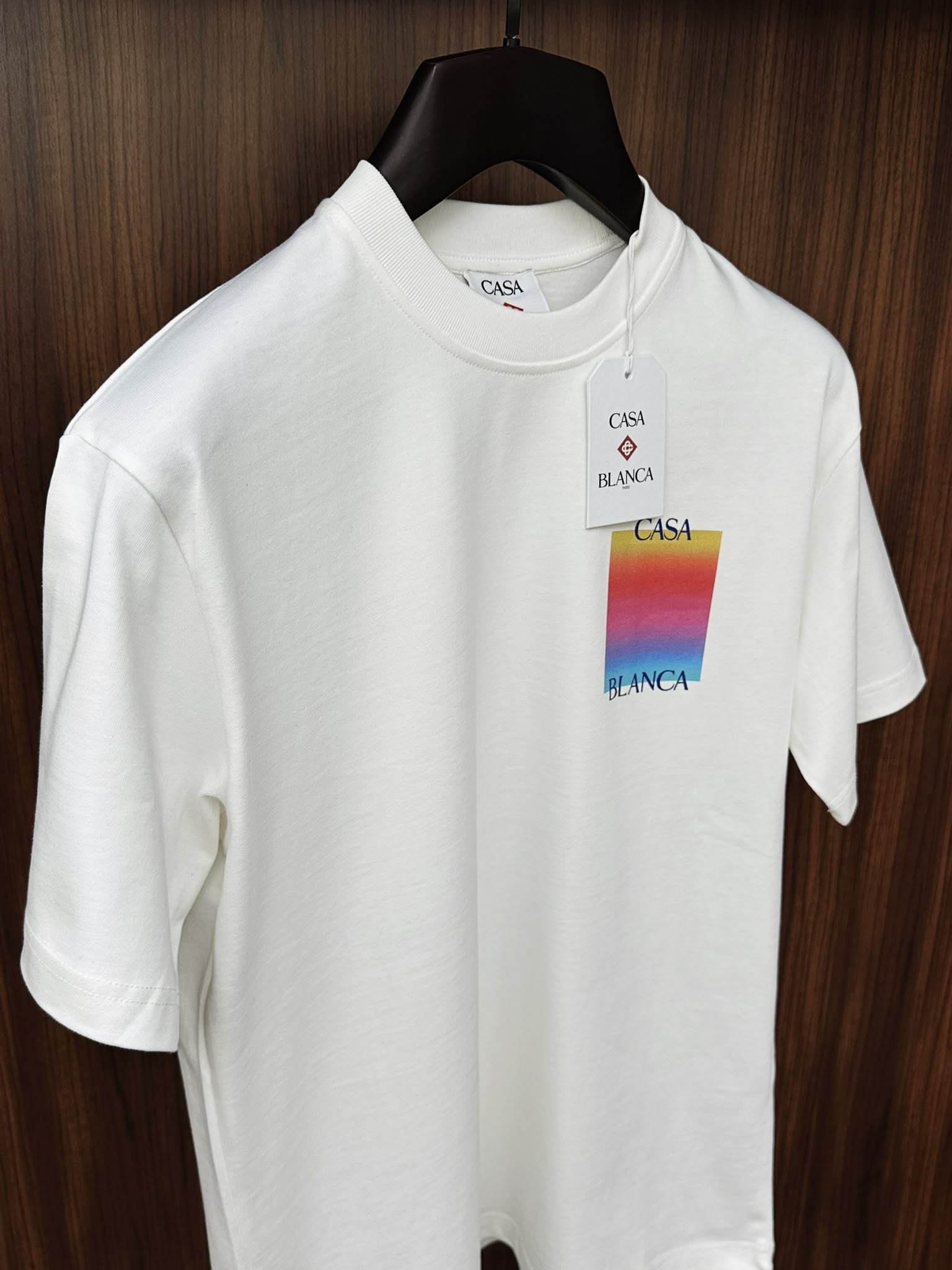 Gradient Casa Baskı Logo T-Shirt