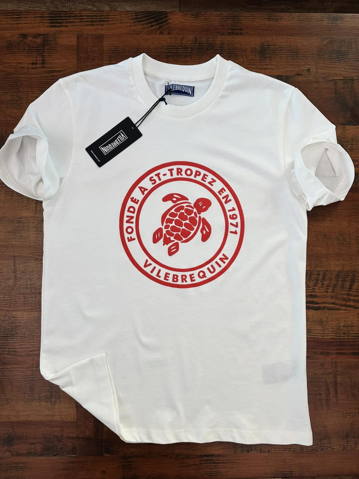 Kabartma Kamplumbağa Baskılı T-Shirt