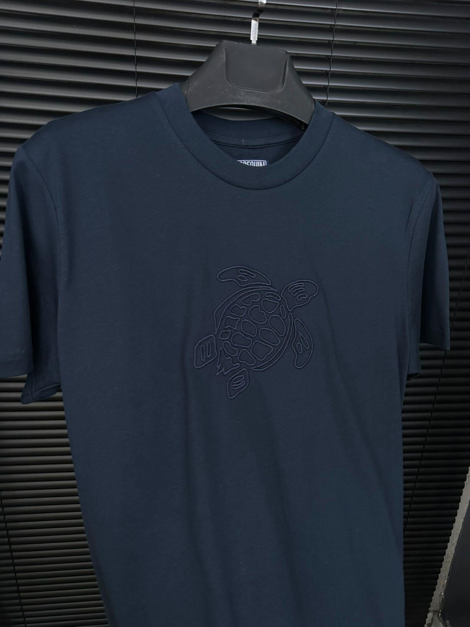 Tonaton Kaplumbağa Nakış Baskılı T-Shirt
