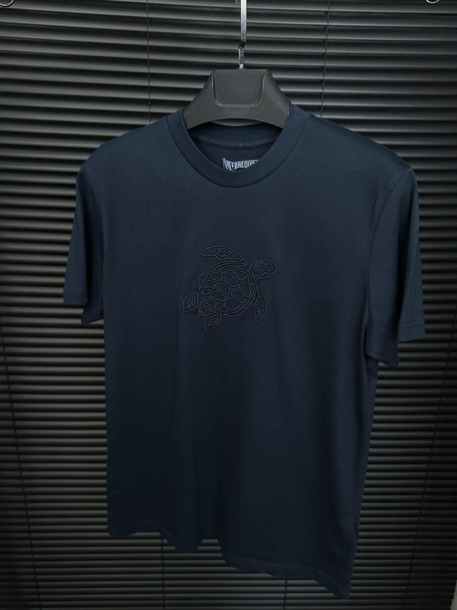 Tonaton Kaplumbağa Nakış Baskılı T-Shirt