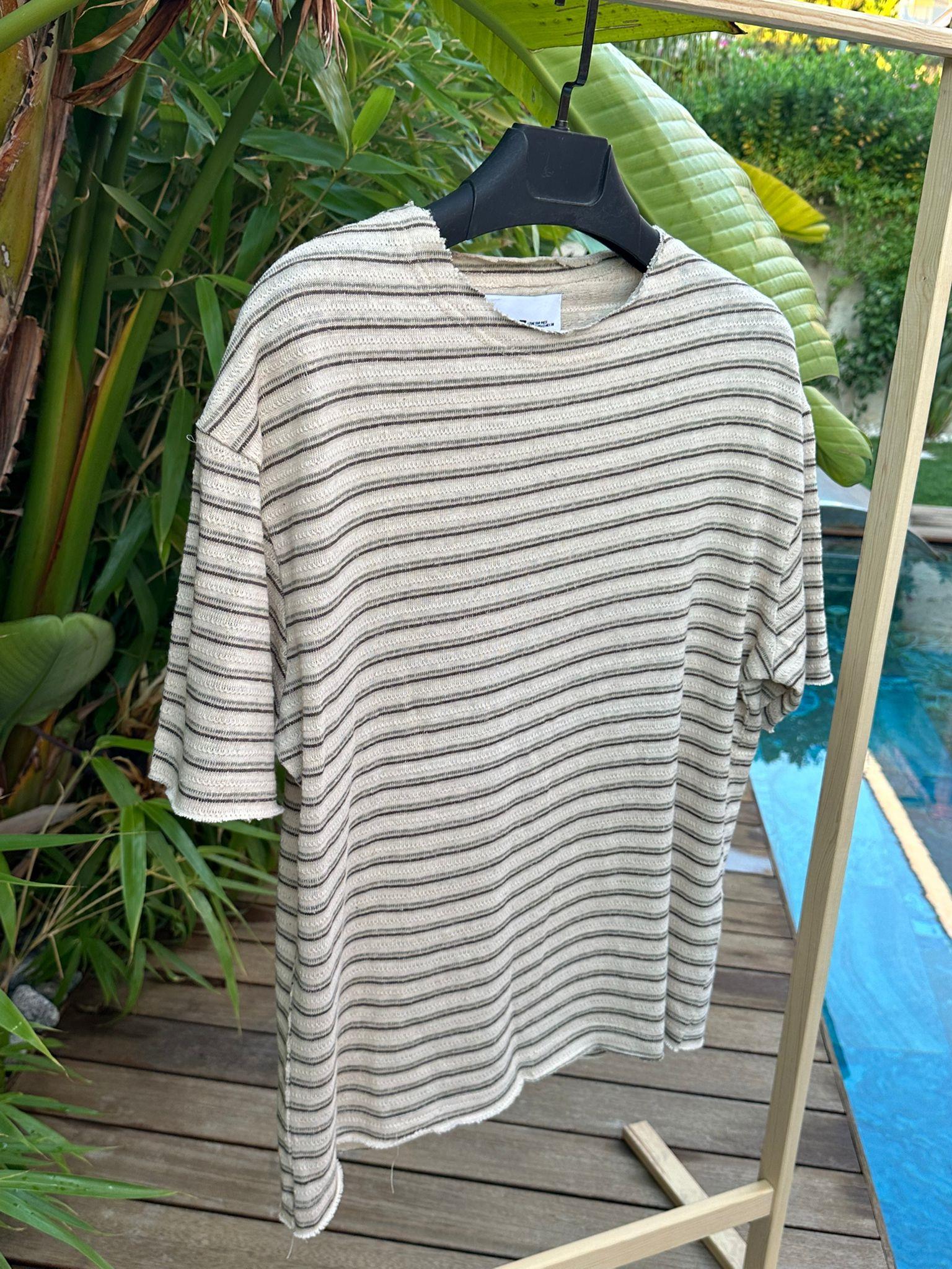 Laurela Çizgili T-Shirt