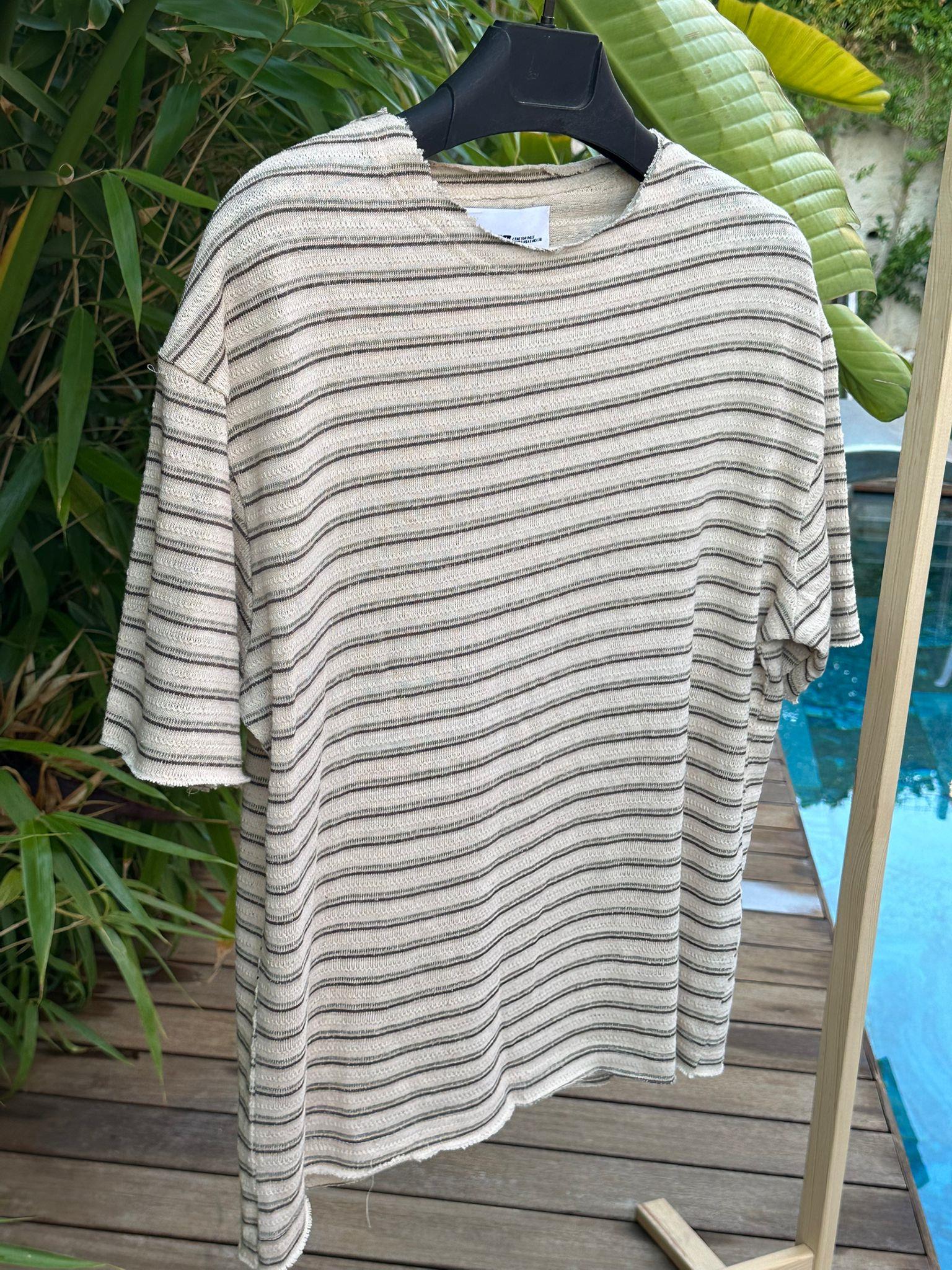 Laurela Çizgili T-Shirt
