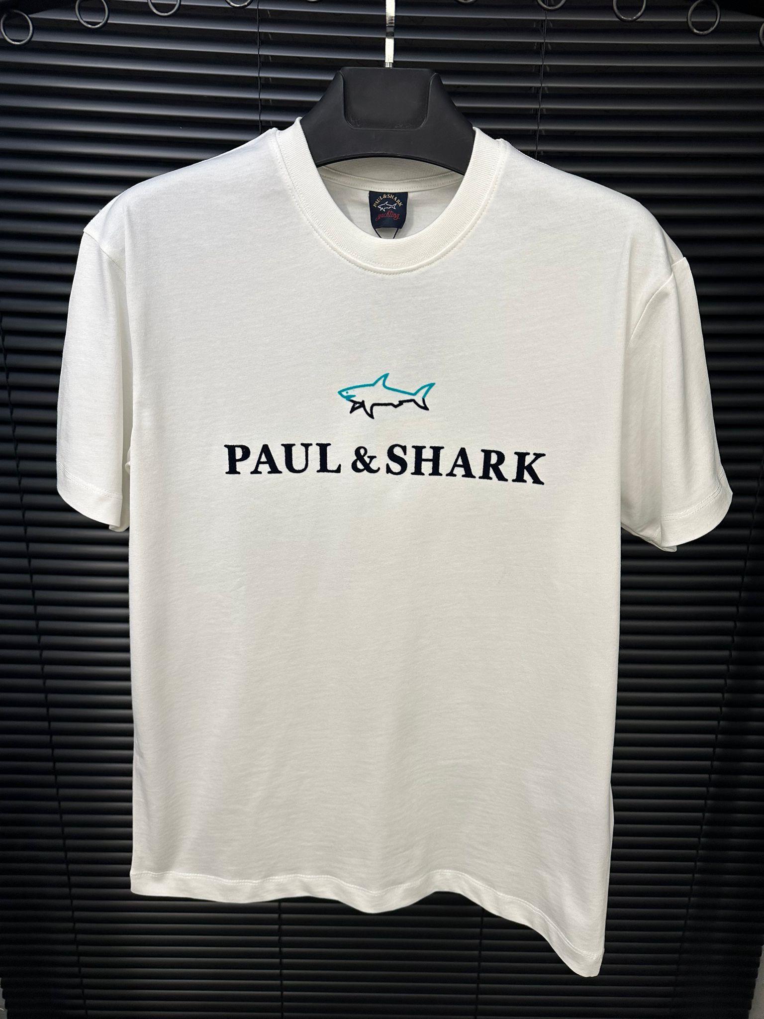 Marka Baskılı Basic T-Shirt - Beyaz