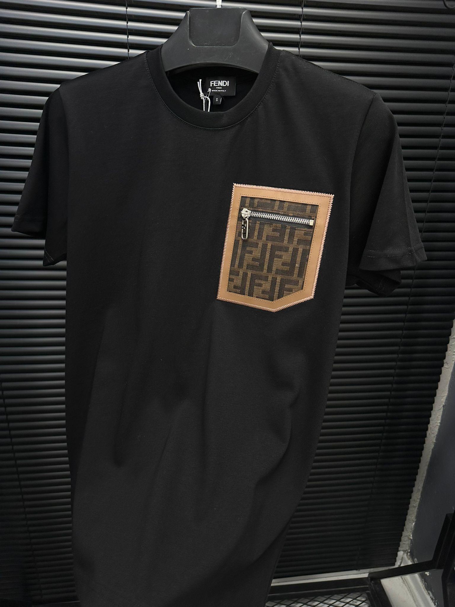 Marka Baskılı Cep Detaylı Basic T-Shirt - Beyaz