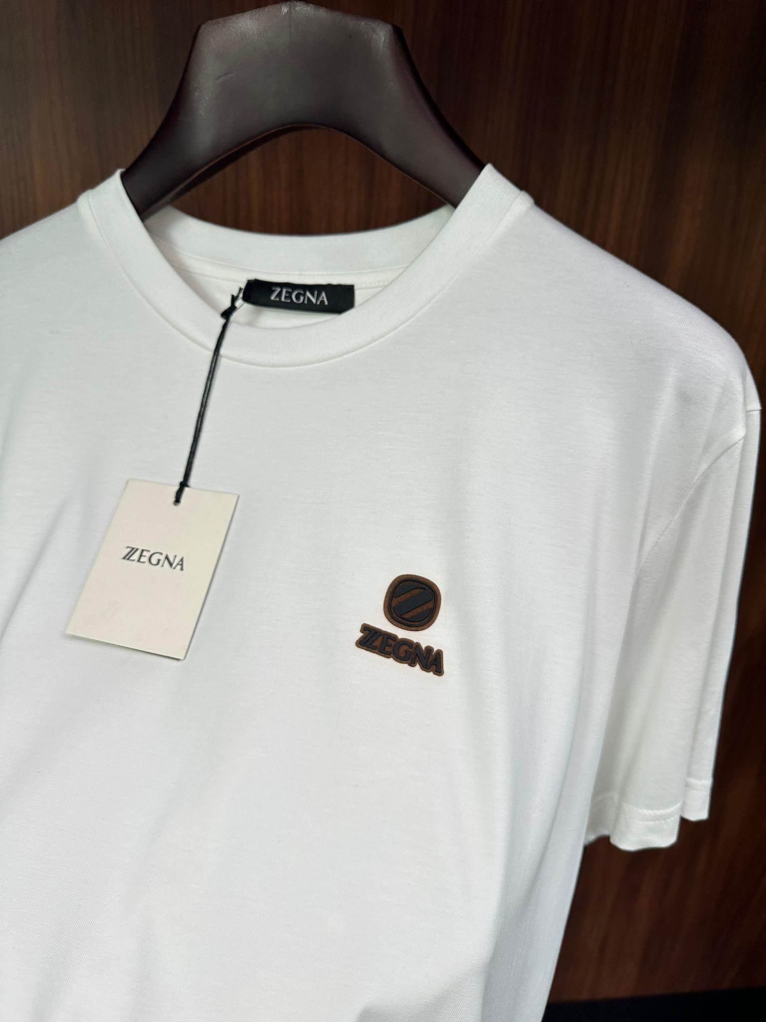 Marka Logolu Modal Kumaş Basic T-Shirt
