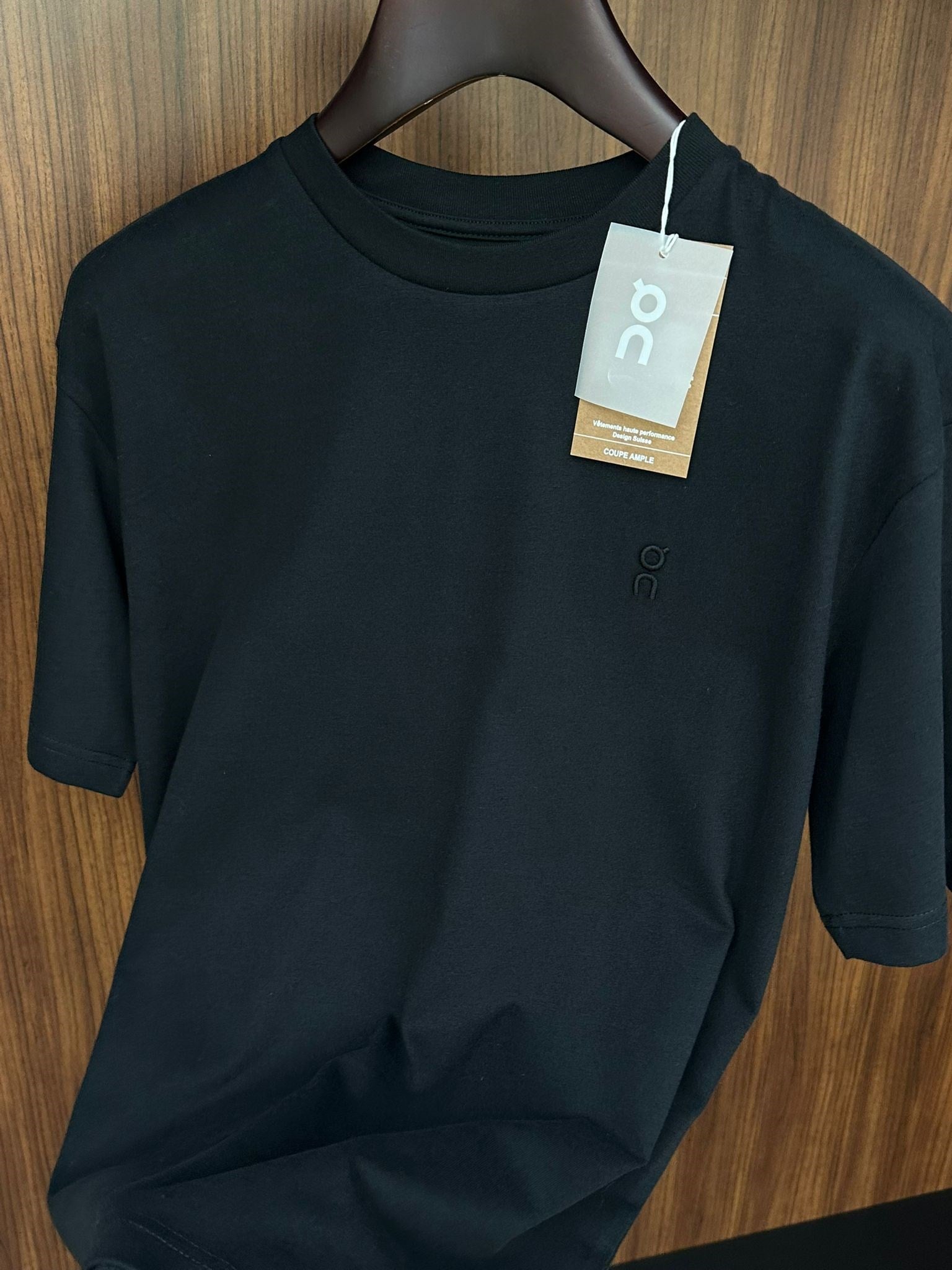 Nakış Logolu Sırt Baskılı Cotton T-Shirt