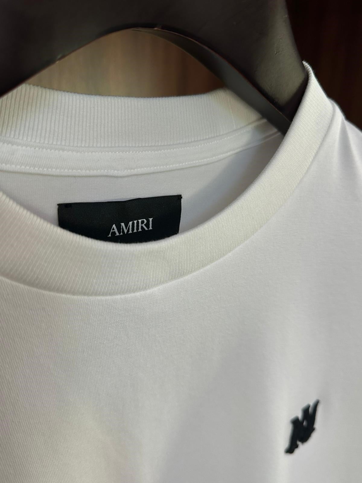 Nakış Marka Logolu Bisiklet Yaka T-Shirt