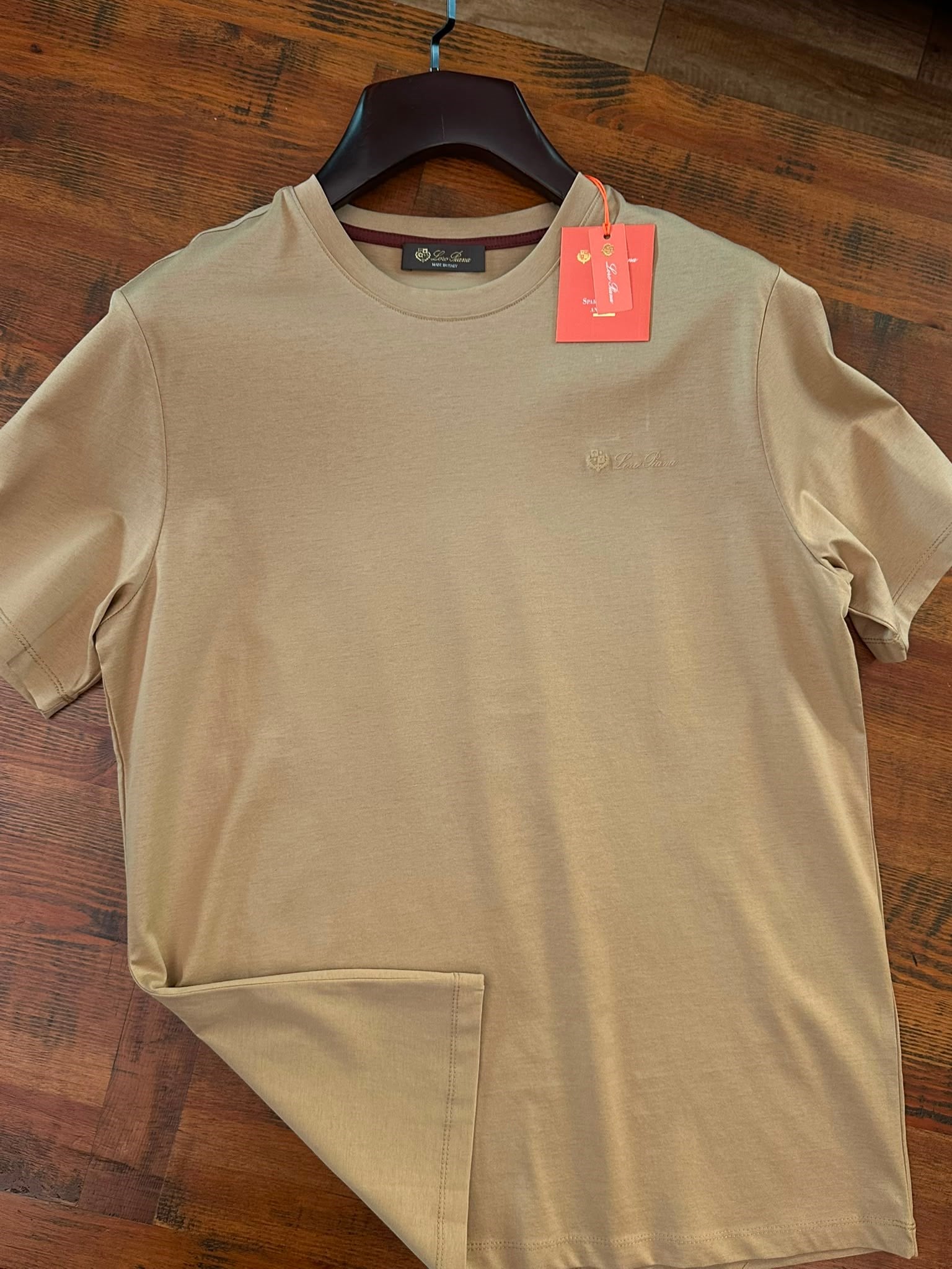 Silikon Logolu Bisiklet Yaka T-Shirt