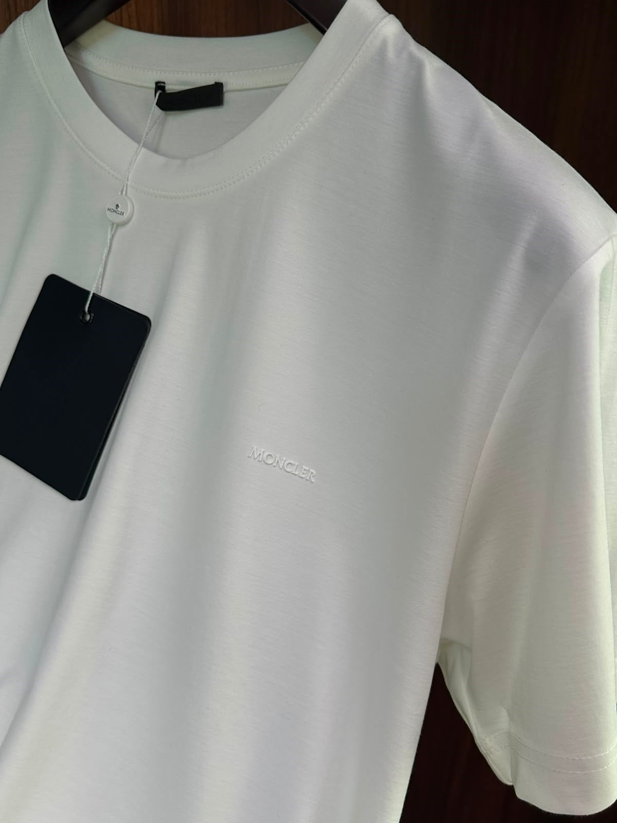 Silikon Marka Yazılı Bisiklet Yaka T-Shirt