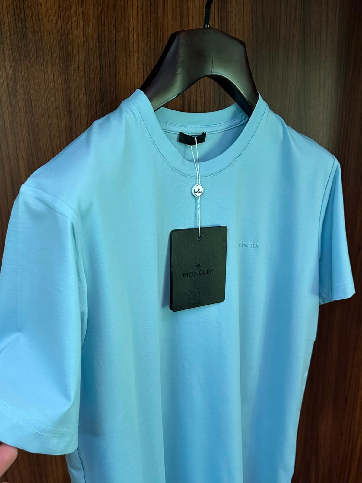 Silikon Marka Yazılı Bisiklet Yaka T-Shirt