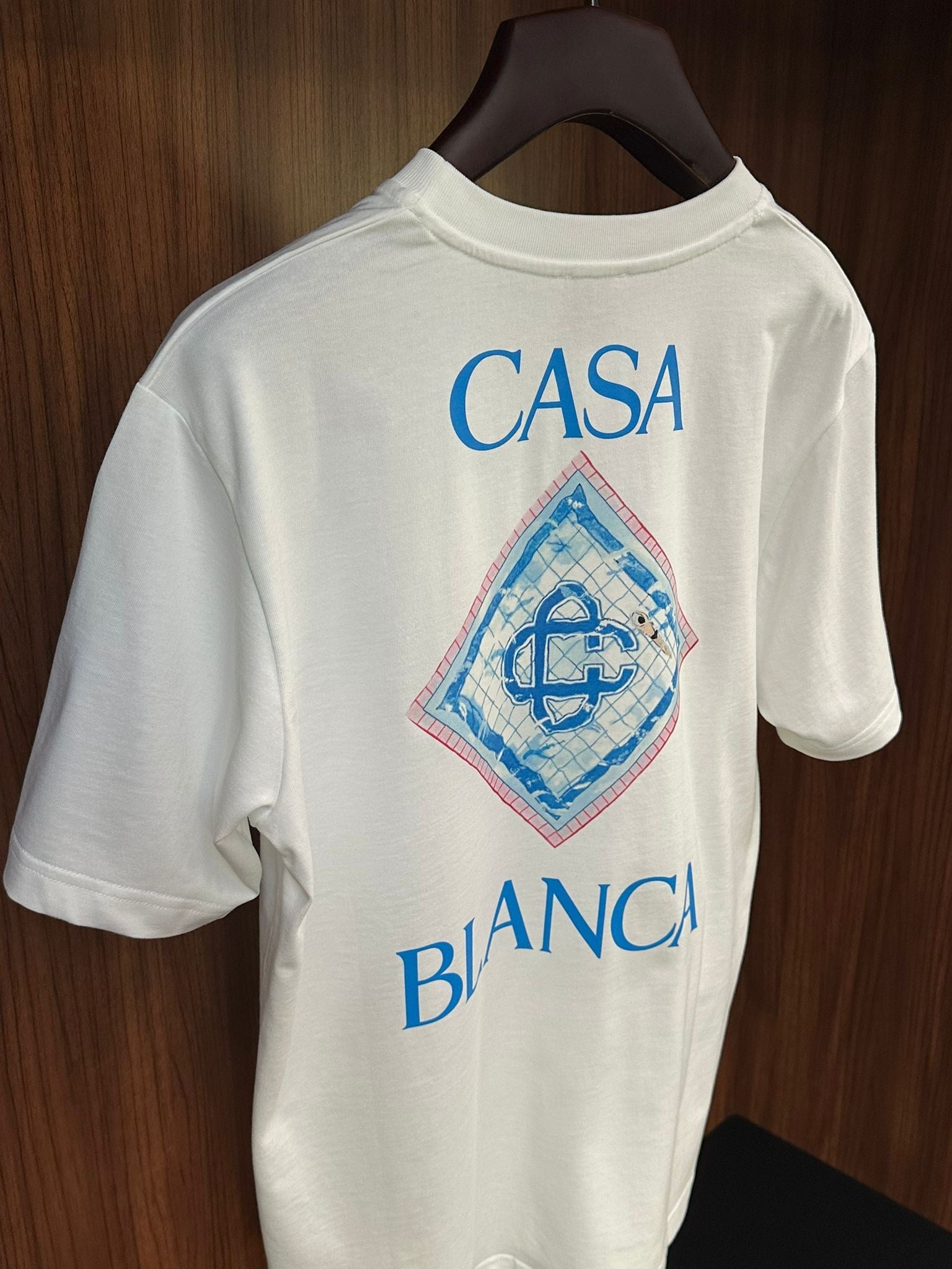Whıte Jersey Pool Baskı Logolu T-Shirt