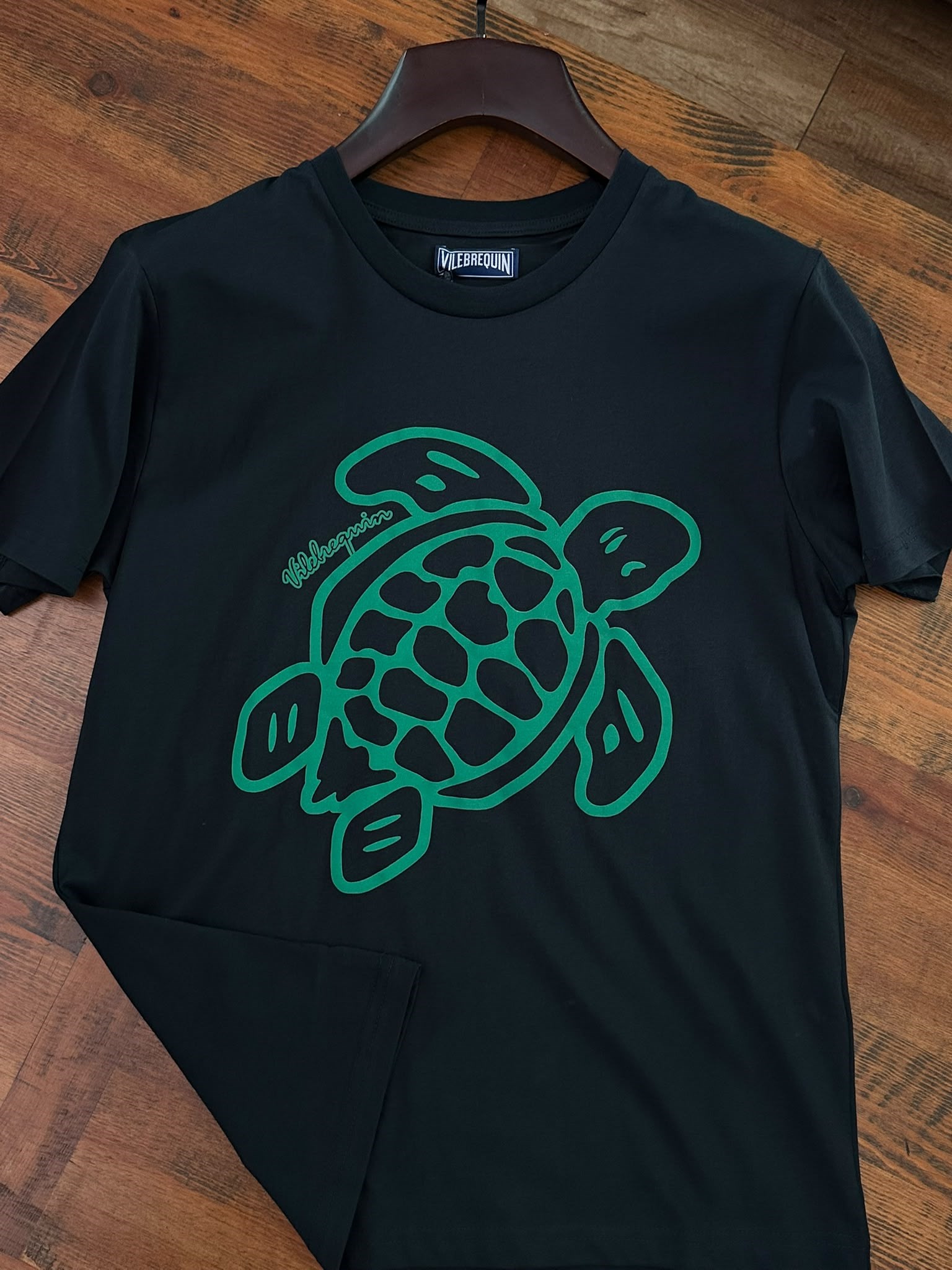 Embroidered Turtle Thom T-Shirt