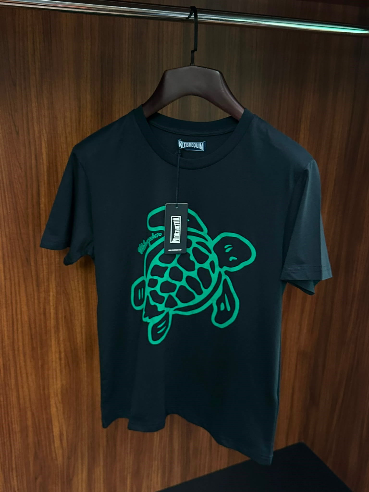 Embroidered Turtle Thom T-Shirt