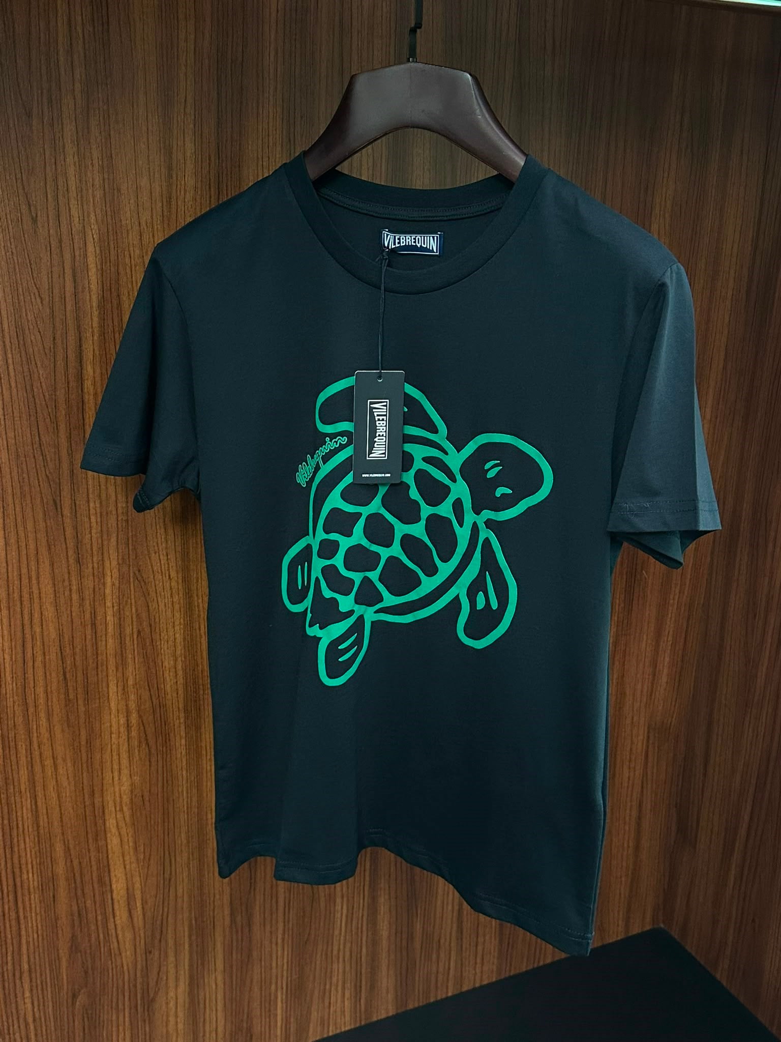 Embroidered Turtle Thom T-Shirt