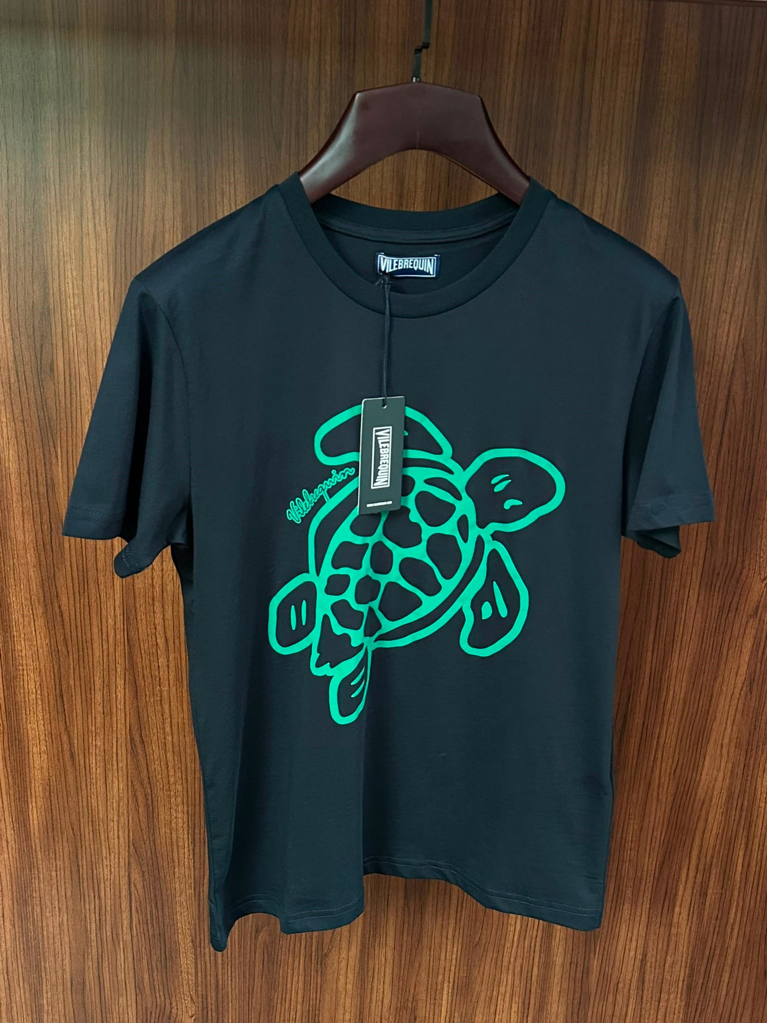 Embroidered Turtle Thom T-Shirt
