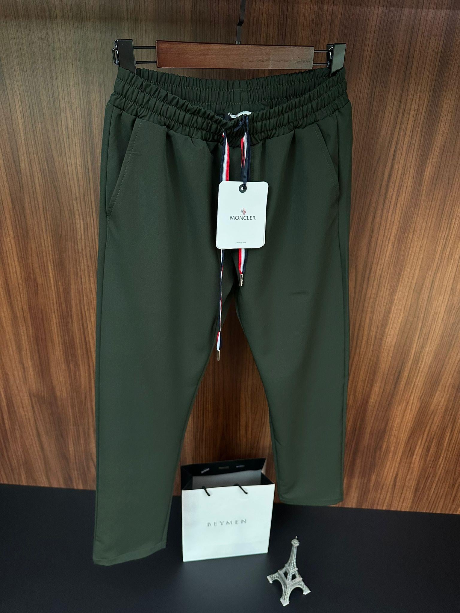 Nakış Logolu Paraşüt Kumaş Pantolon