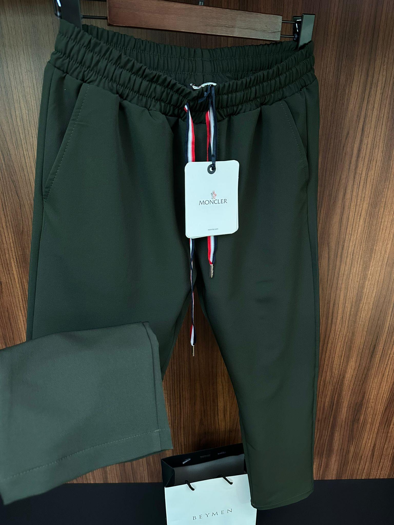 Nakış Logolu Paraşüt Kumaş Pantolon