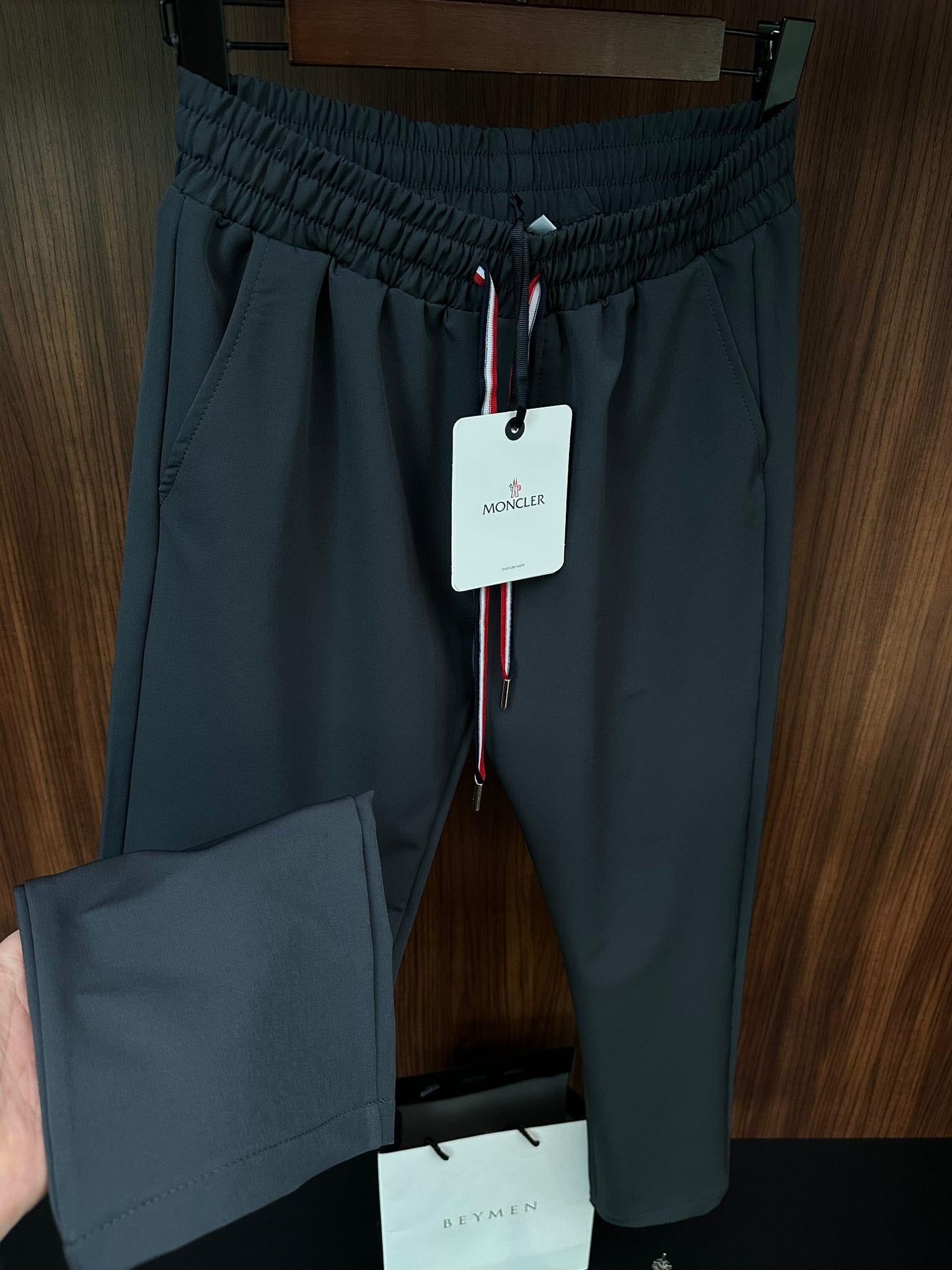 Nakış Logolu Paraşüt Kumaş Pantolon