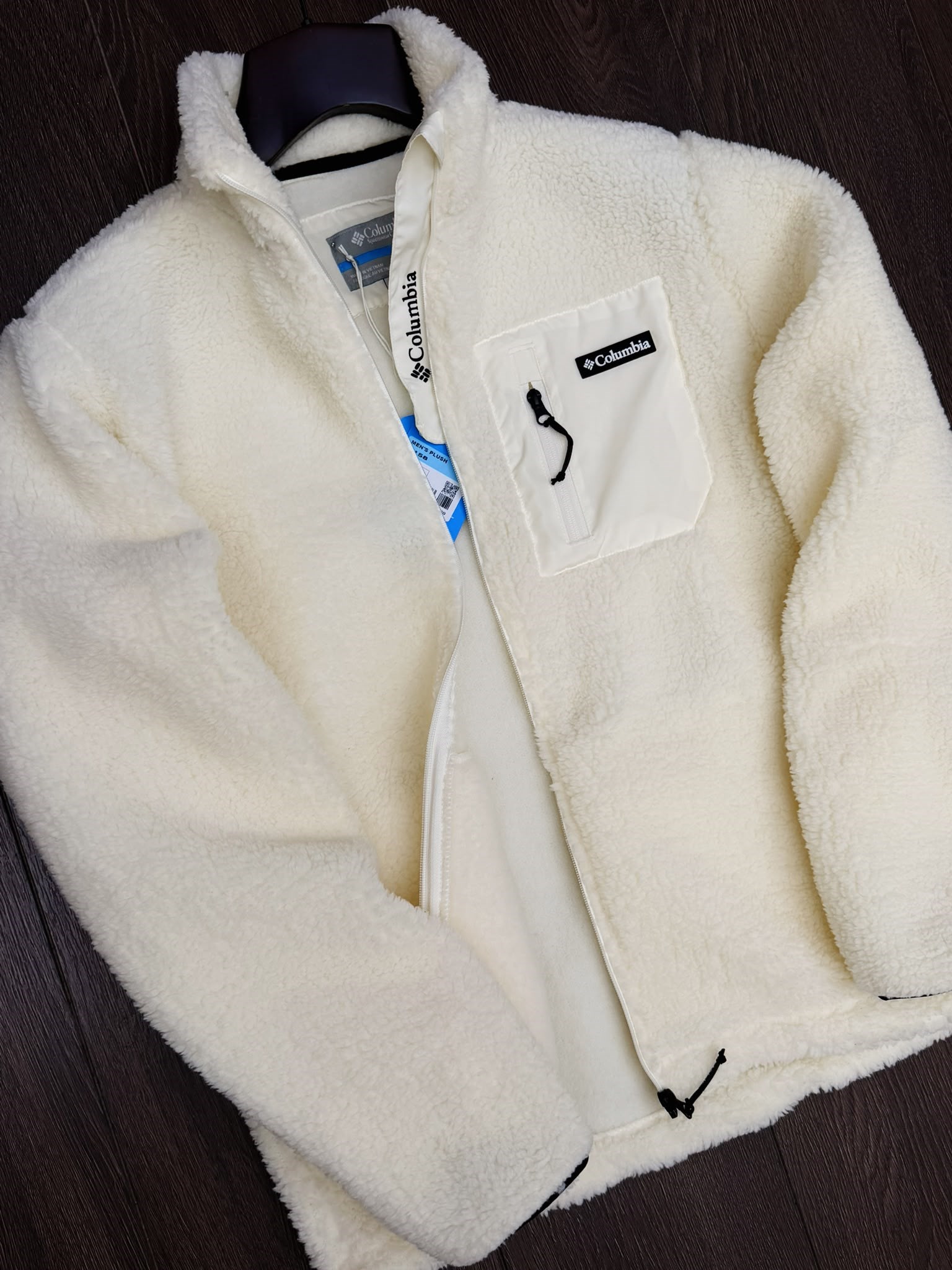 Kabartma Logolu Polar Ceket