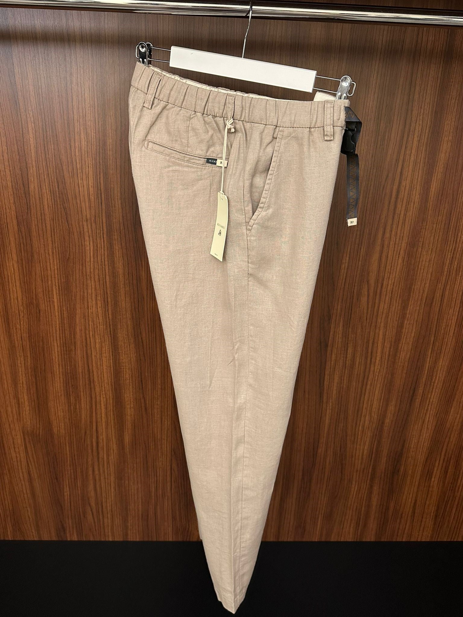 Beli Kemerli Lınen Kumaş Pantolon