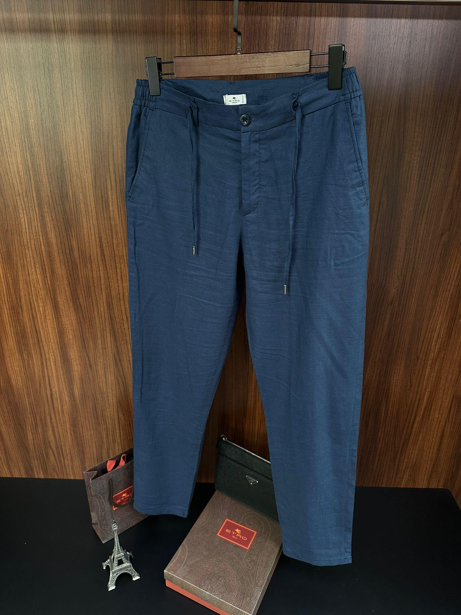 Beli Lastikli Keten Jogger Pantolon