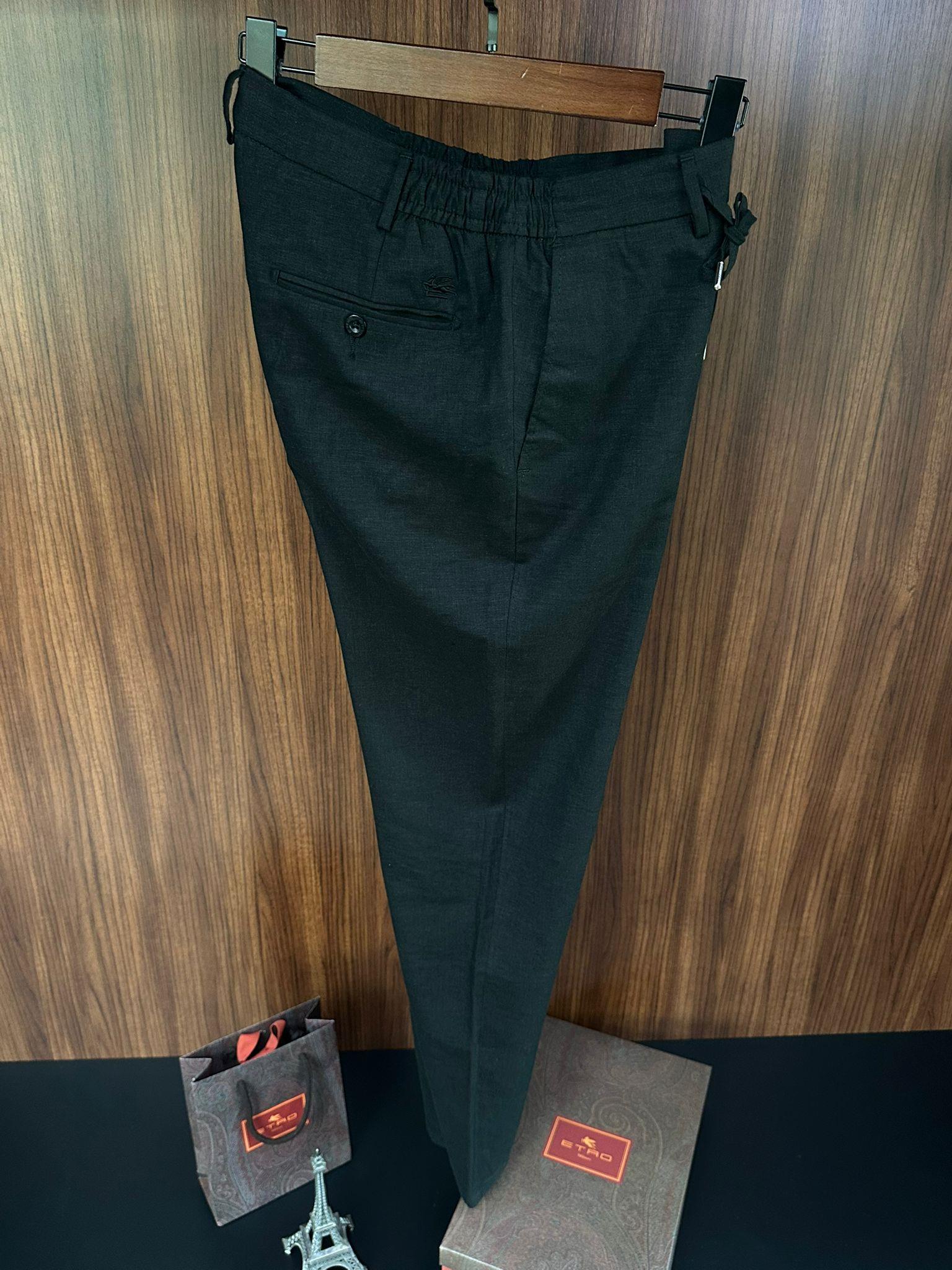 Beli Lastikli Keten Jogger Pantolon