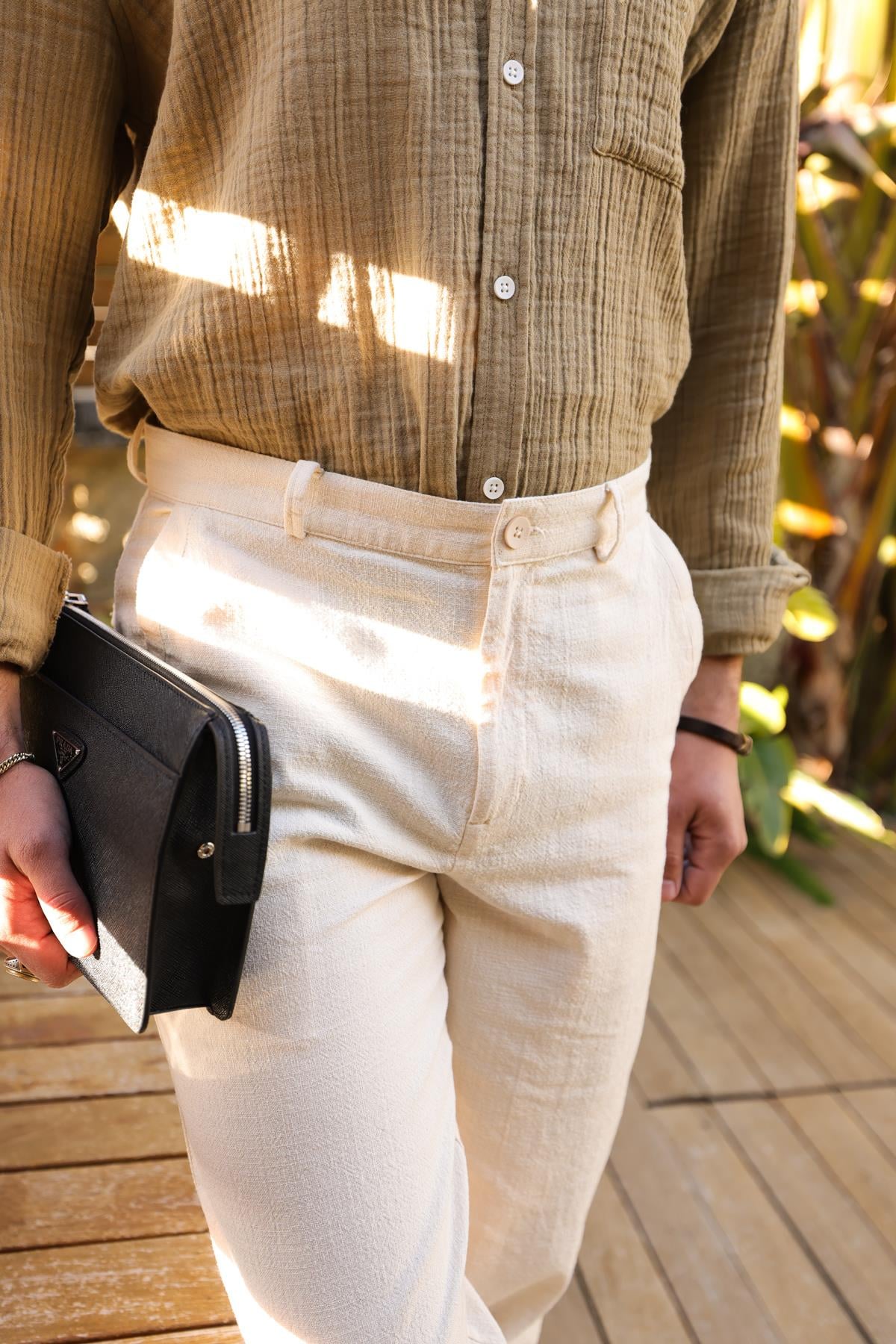 Hush Jogger Keten Pantolon