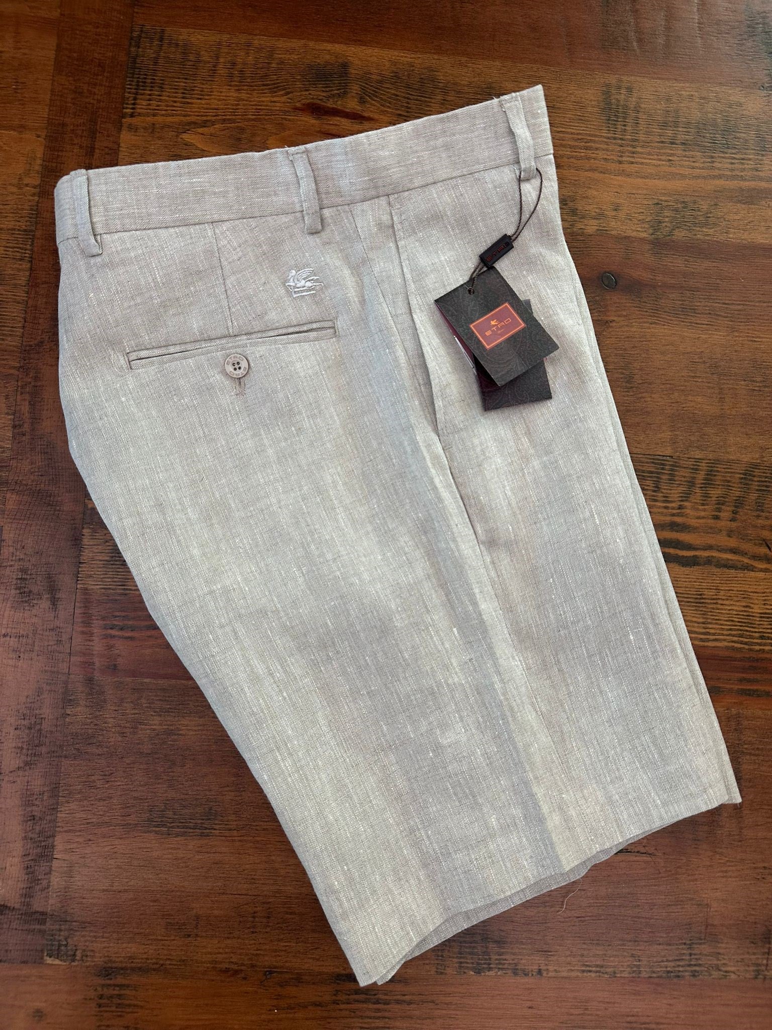 Nakış Logolu Bermuda Şort