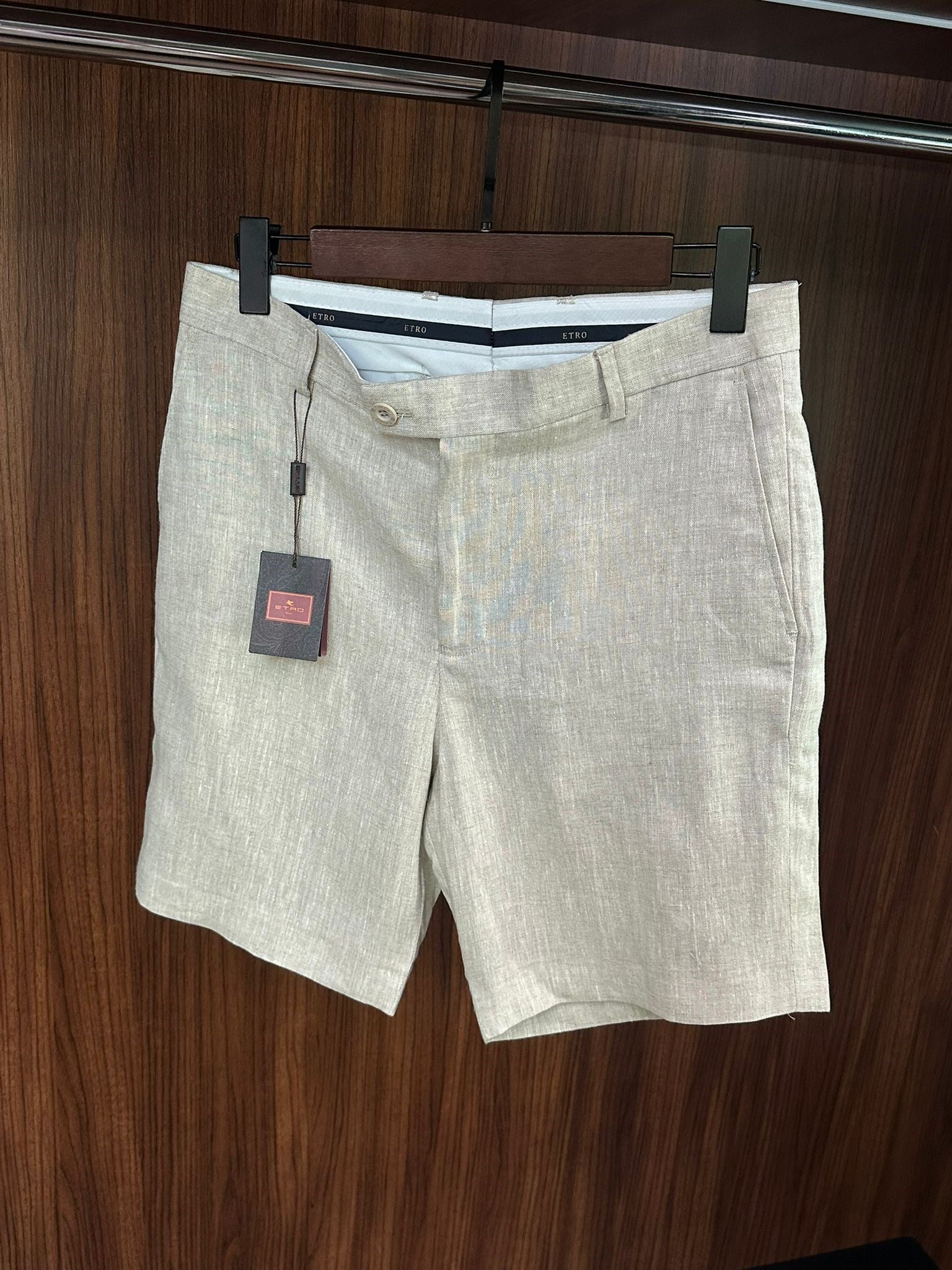 Nakış Logolu Bermuda Şort