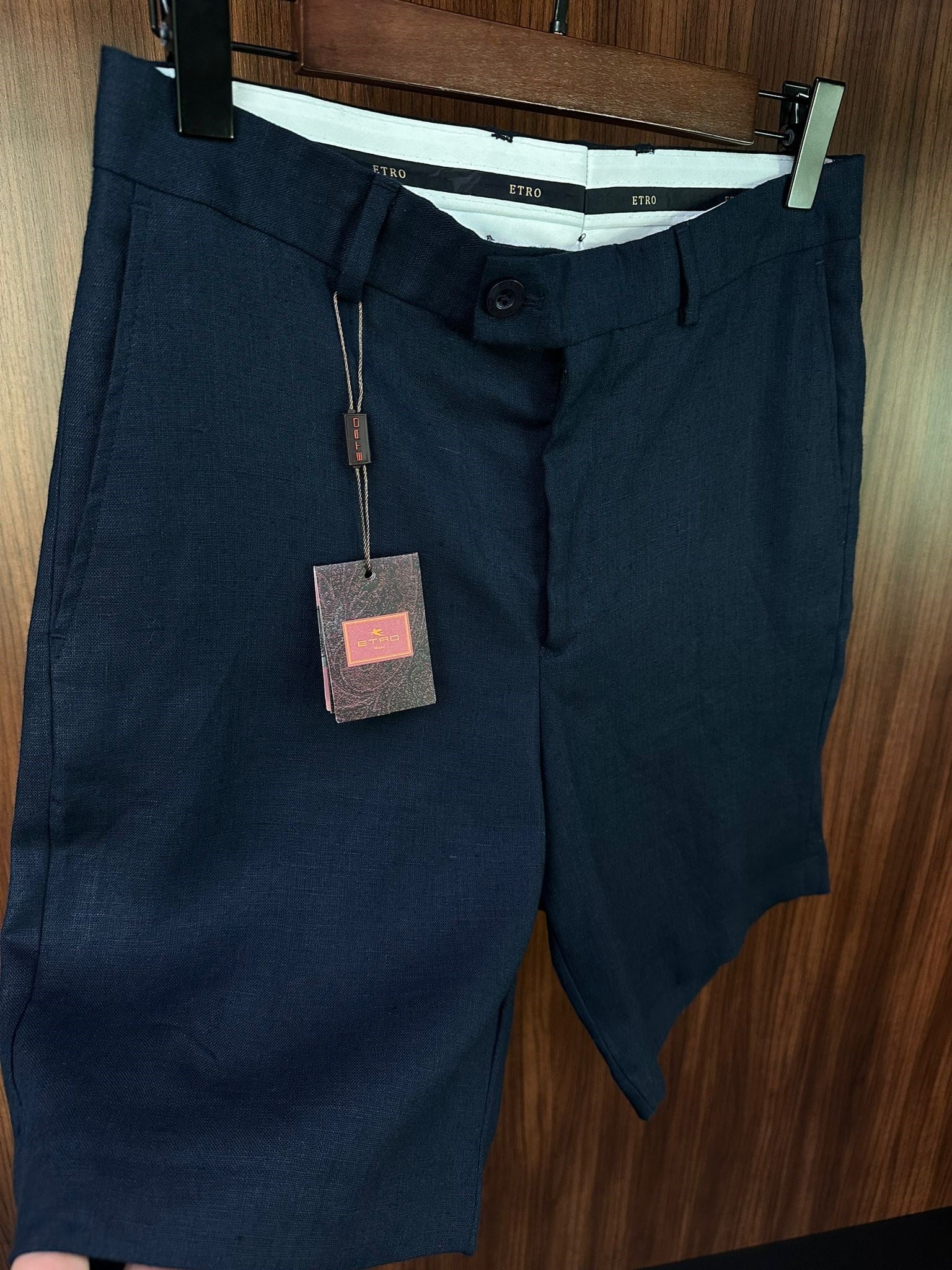 Nakış Logolu Bermuda Şort