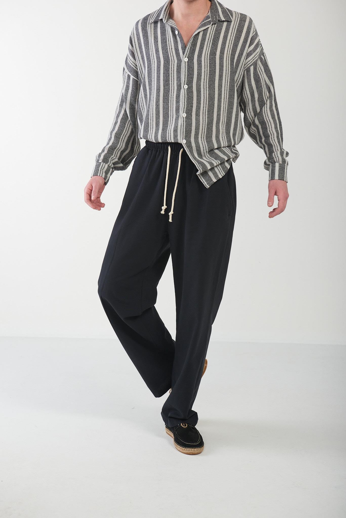 Gabardın Baggy Pantolon