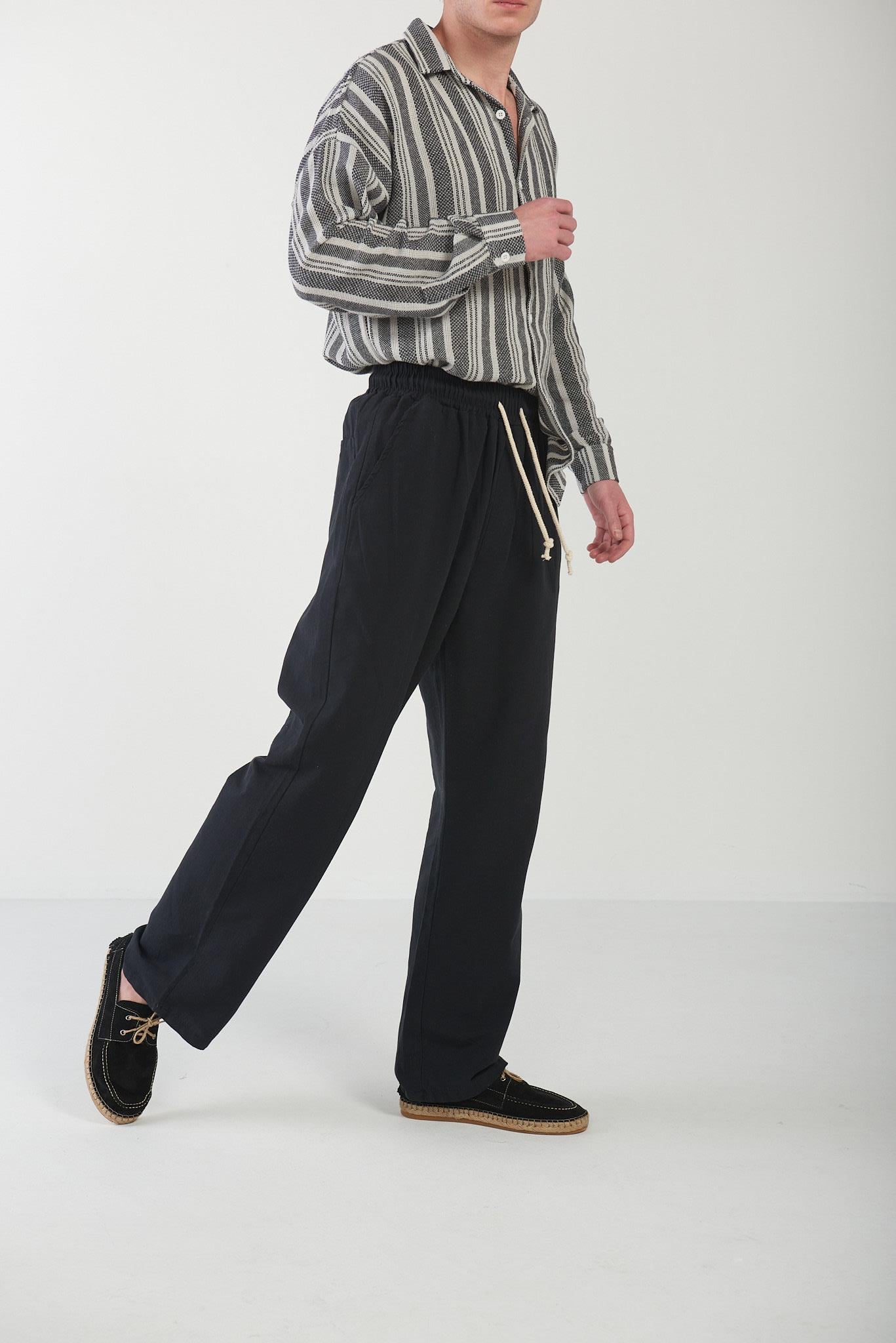 Gabardın Baggy Pantolon