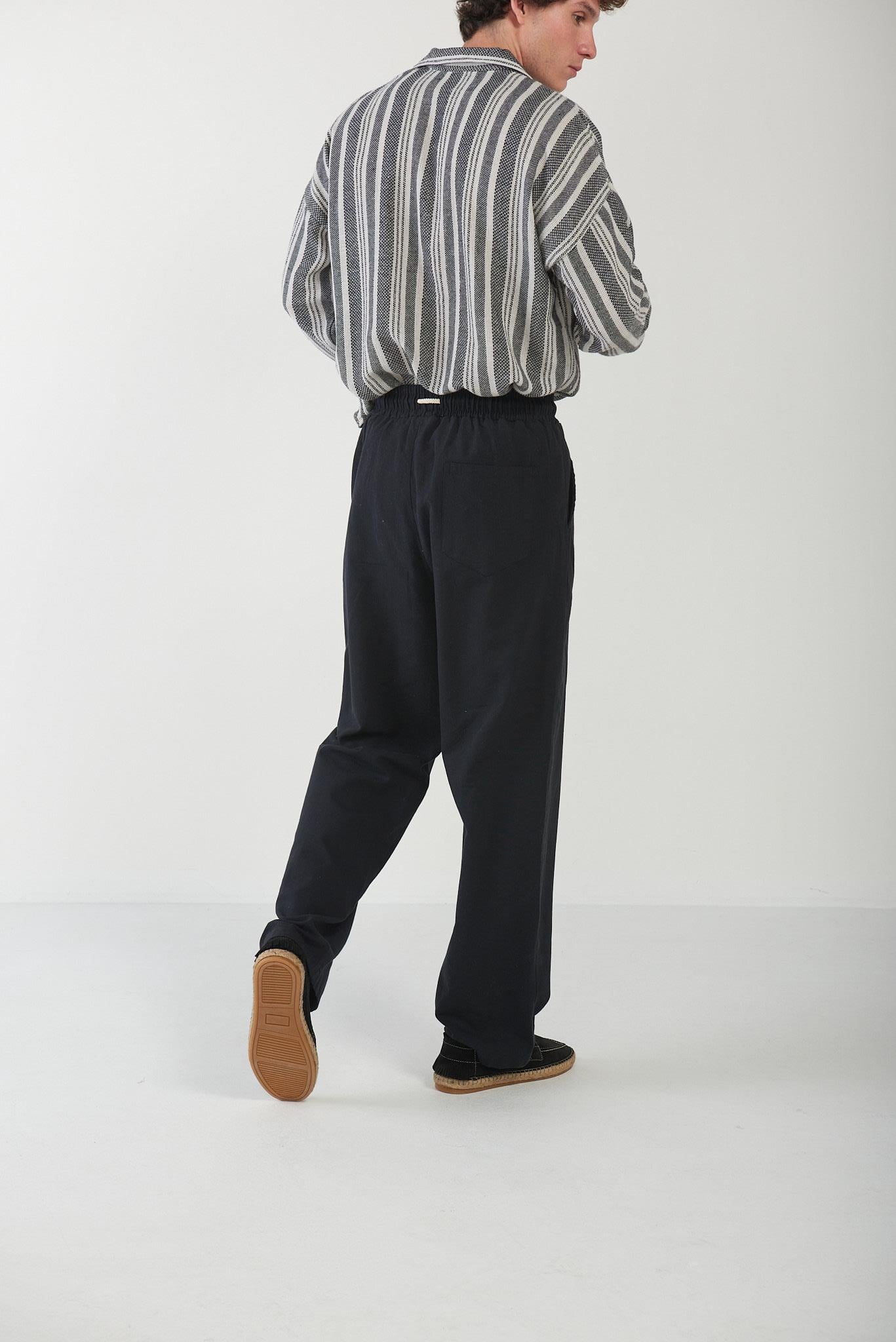 Gabardın Baggy Pantolon
