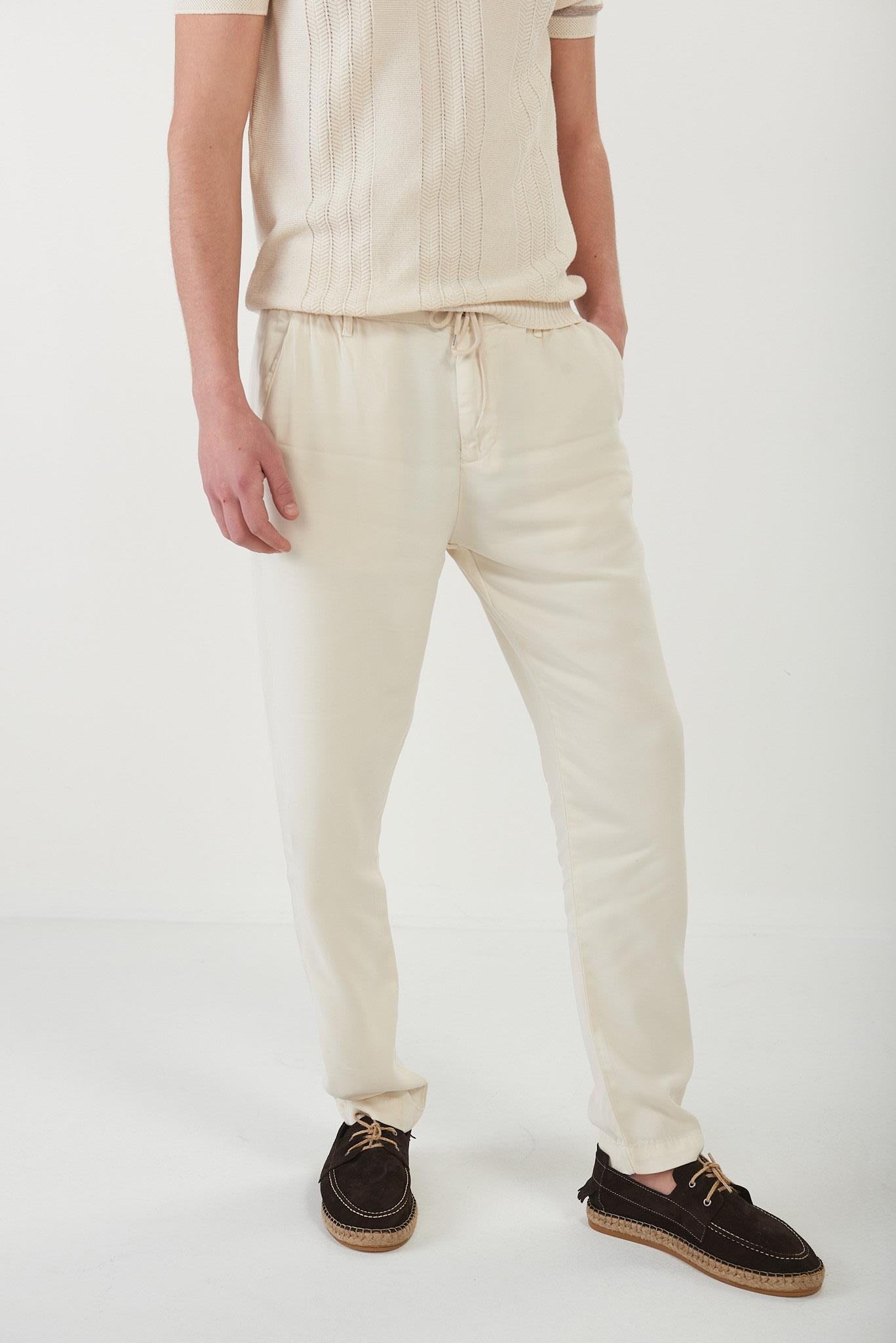 Tencell-y Kumaş Pantolon