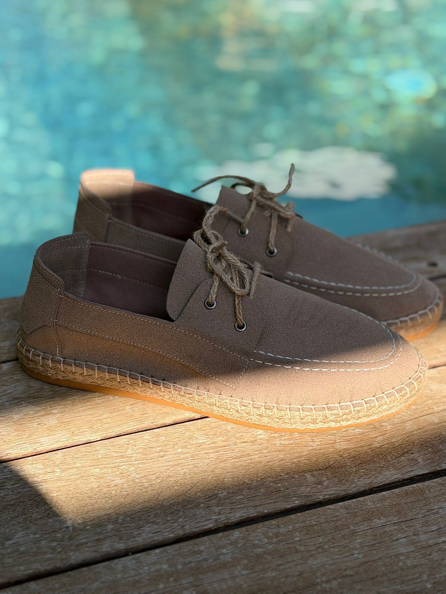 Bağcıklı Suni Deri Ayakkabı