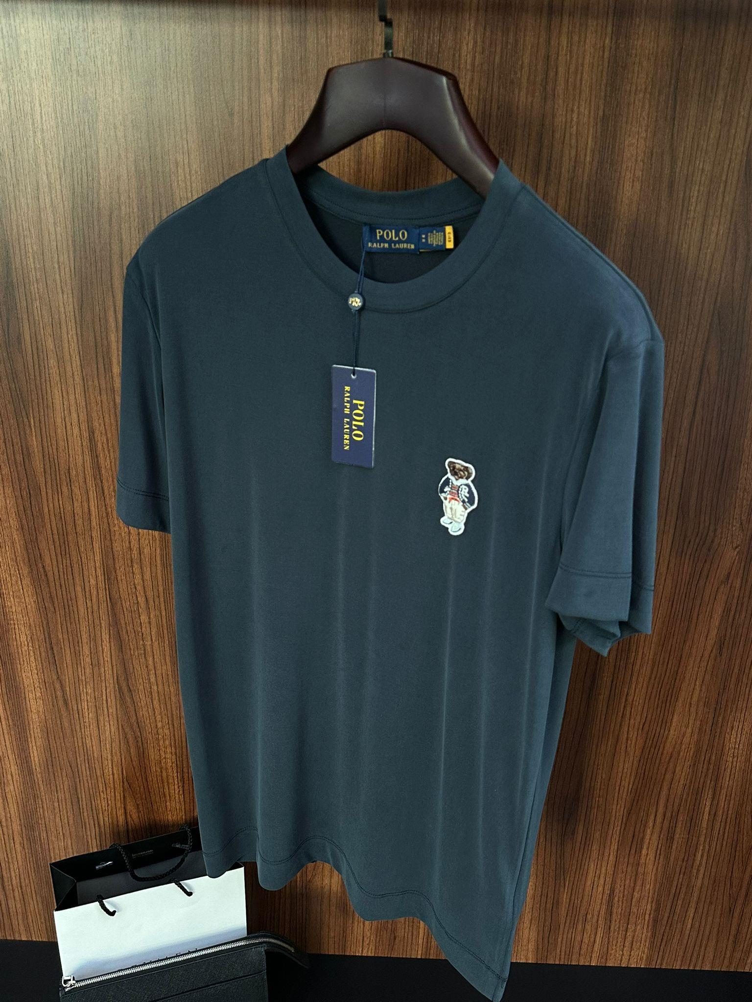 Göğüs Marka Nakış Logolu Modal T-Shirt