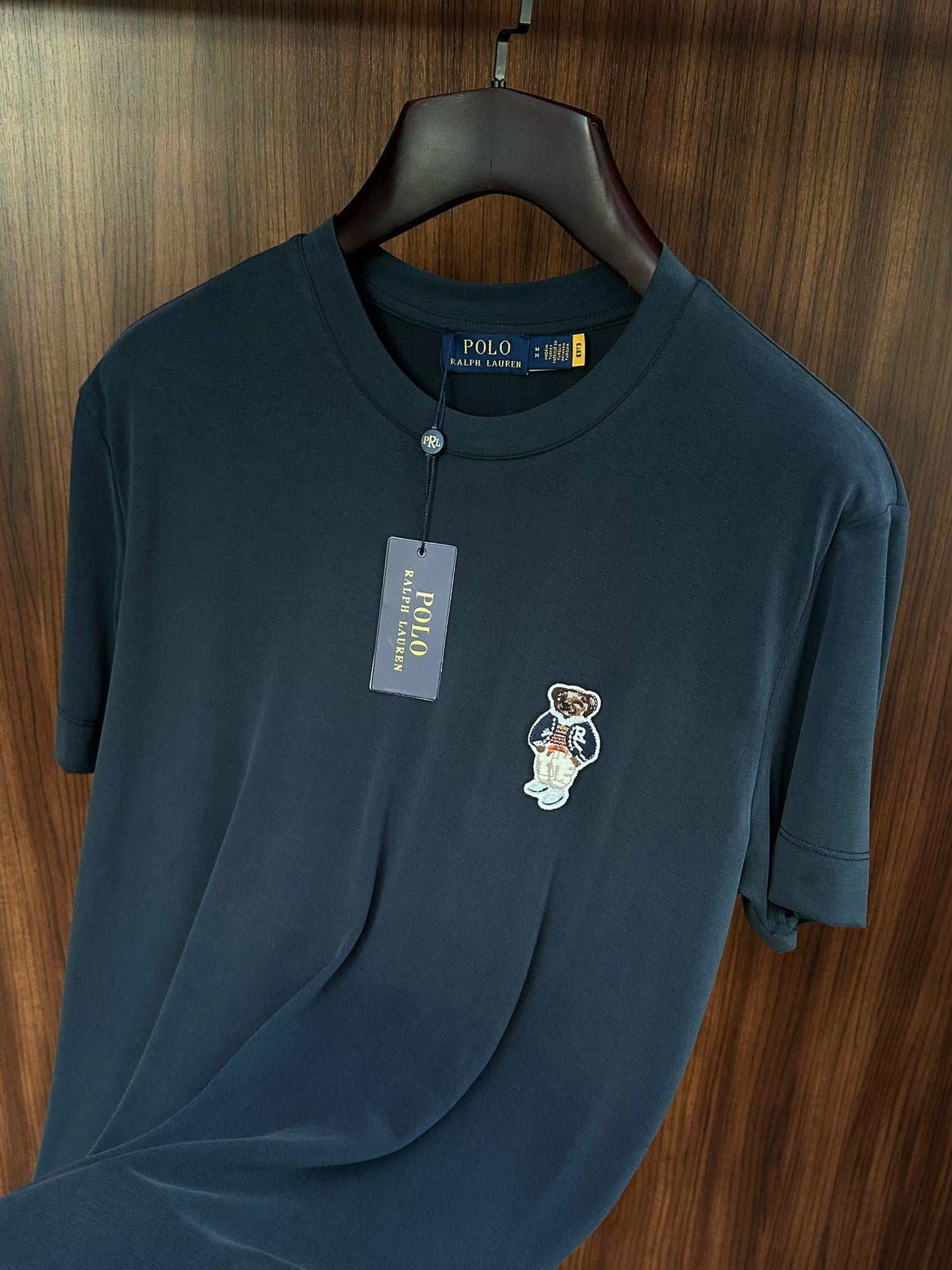 Göğüs Marka Nakış Logolu Modal T-Shirt
