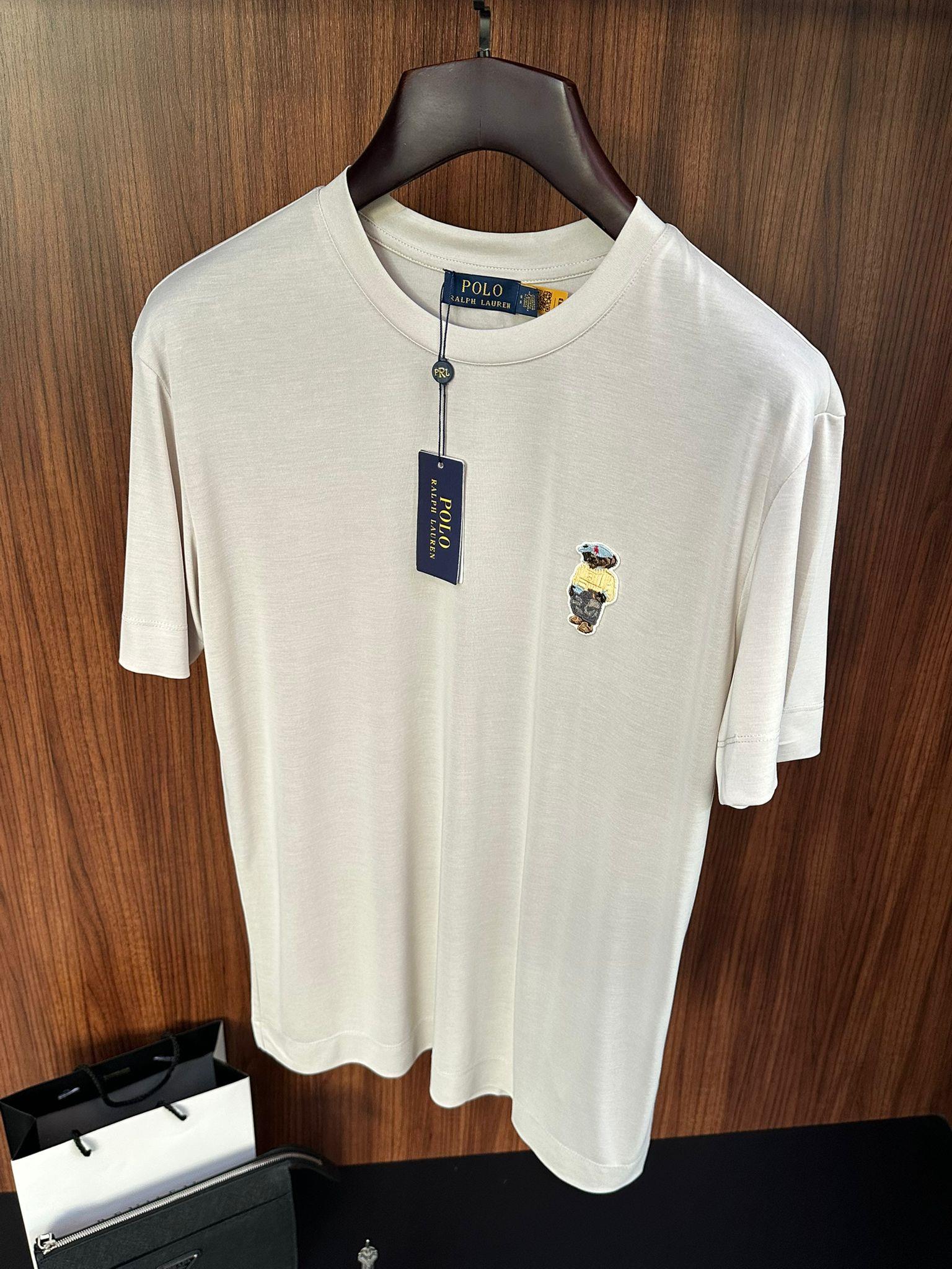 Göğüs Marka Nakış Logolu Modal T-Shirt