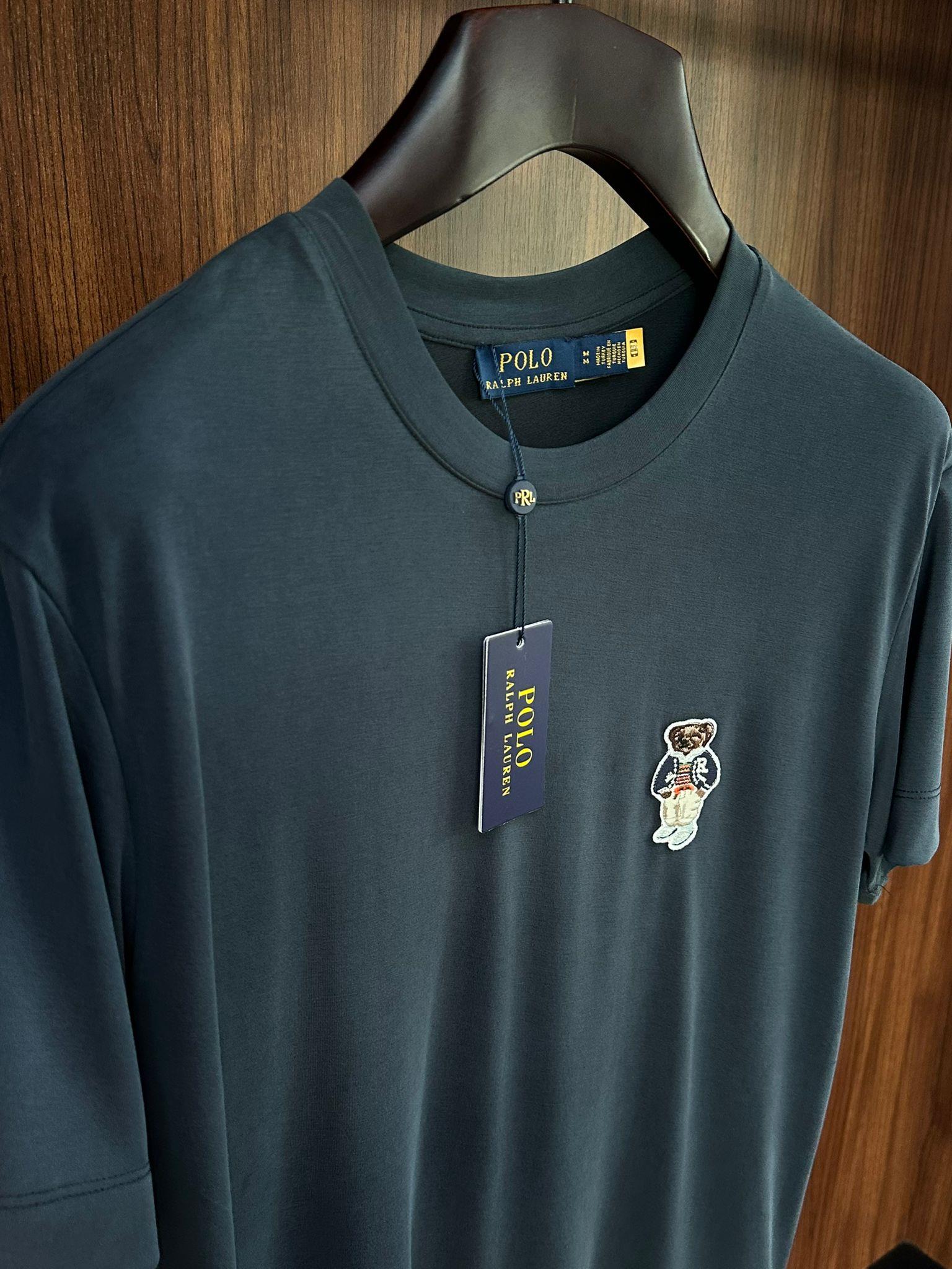 Göğüs Marka Nakış Logolu Modal T-Shirt