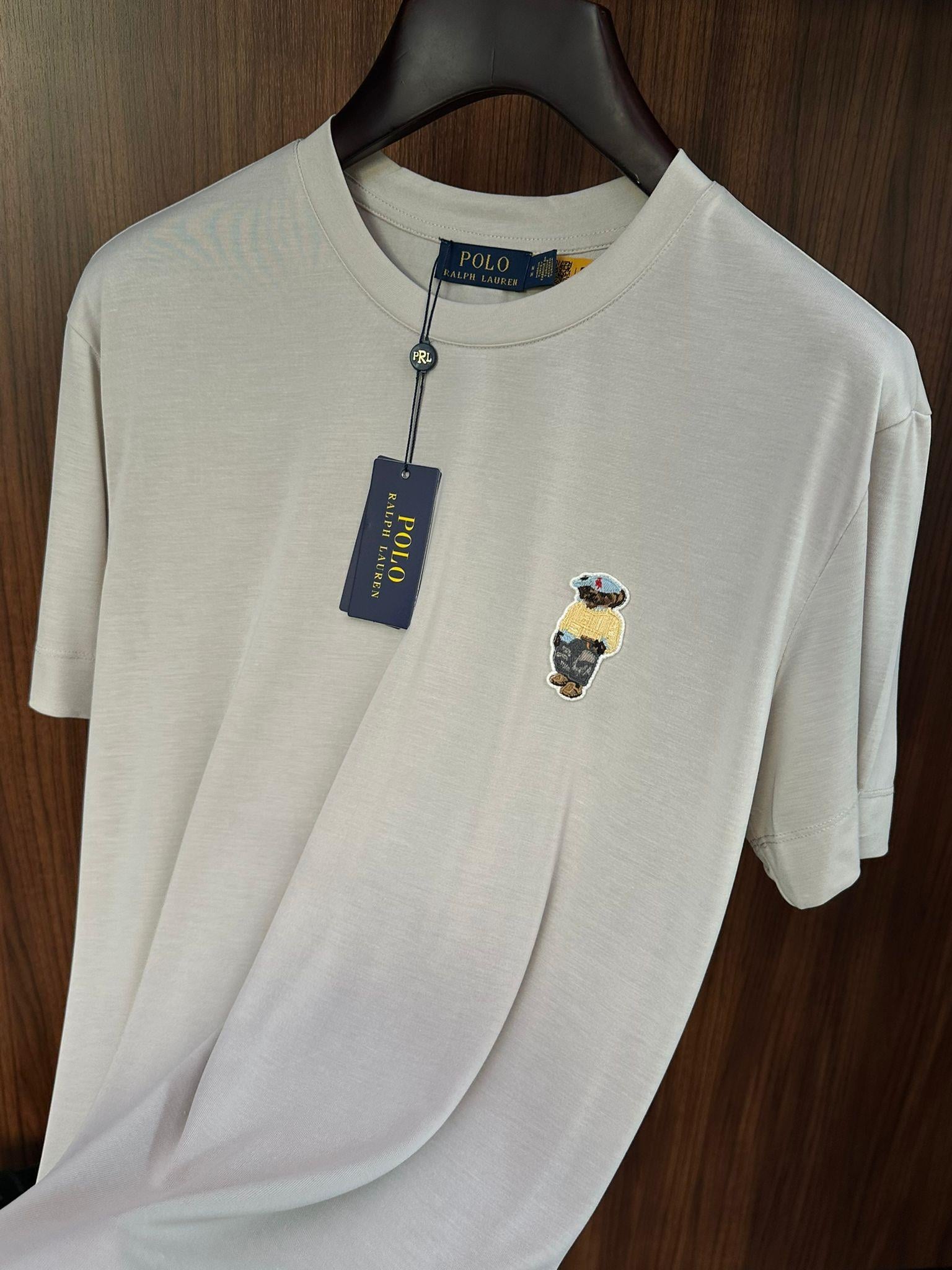 Göğüs Marka Nakış Logolu Modal T-Shirt