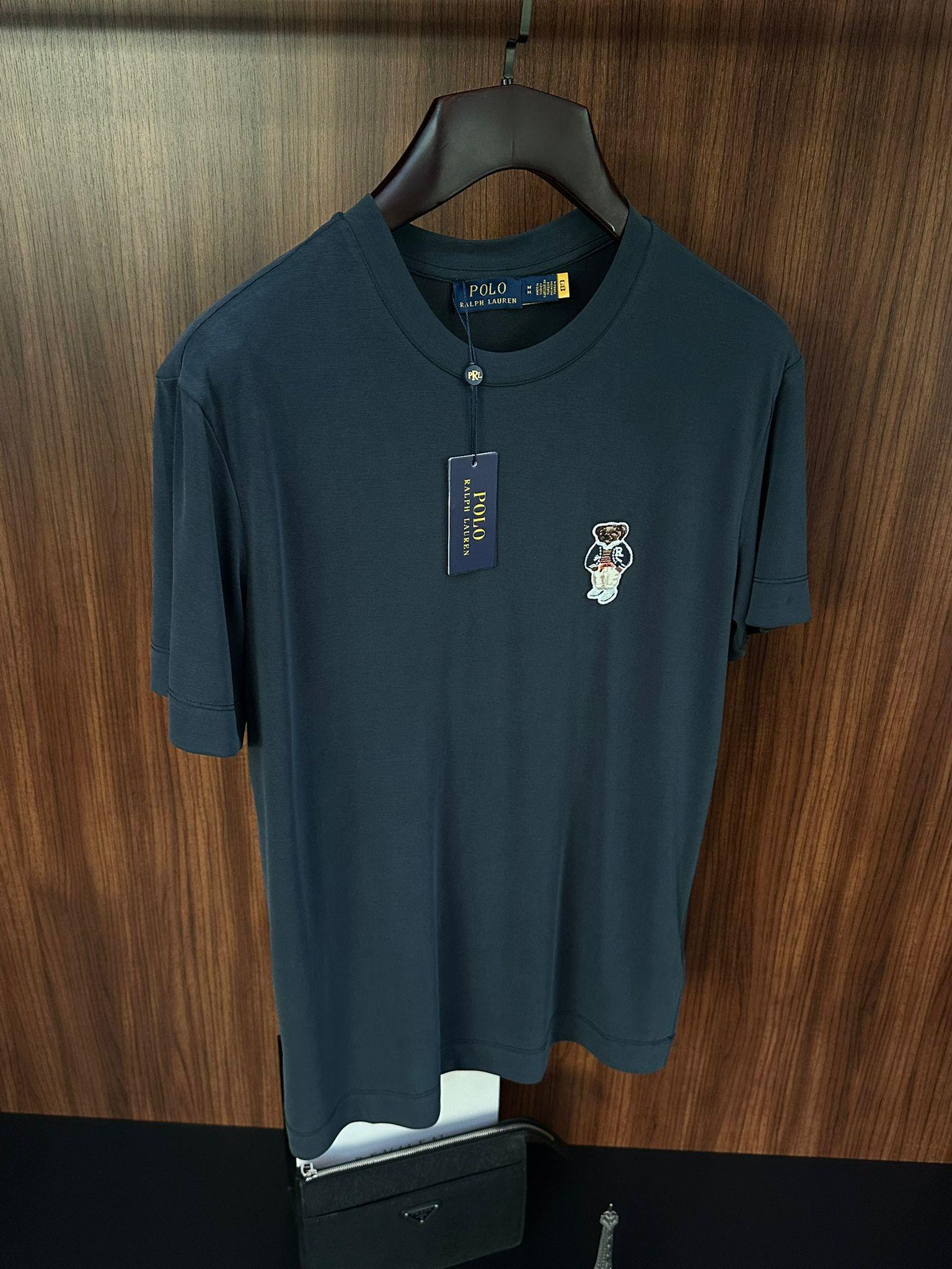 Göğüs Marka Nakış Logolu Modal T-Shirt