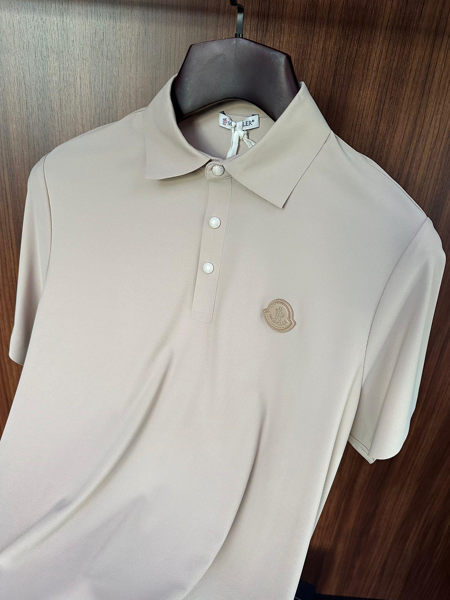 Tonaton Deri Marka Logolu Modal Kumaş Yakalı T-Shirt
