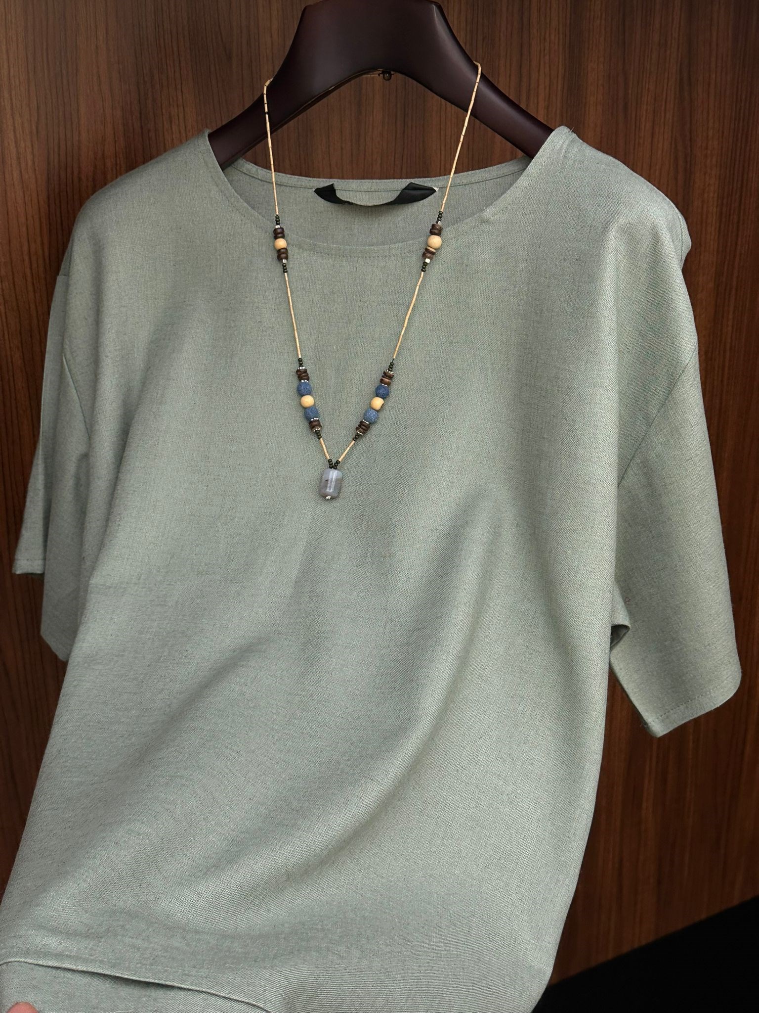 Rio Oversize Keten T-Shirt