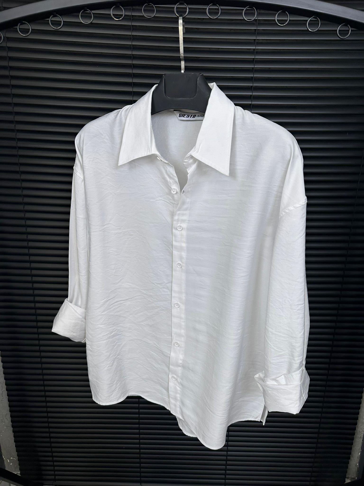 Tencel Kumaş Yakalı Klasik Gömlek