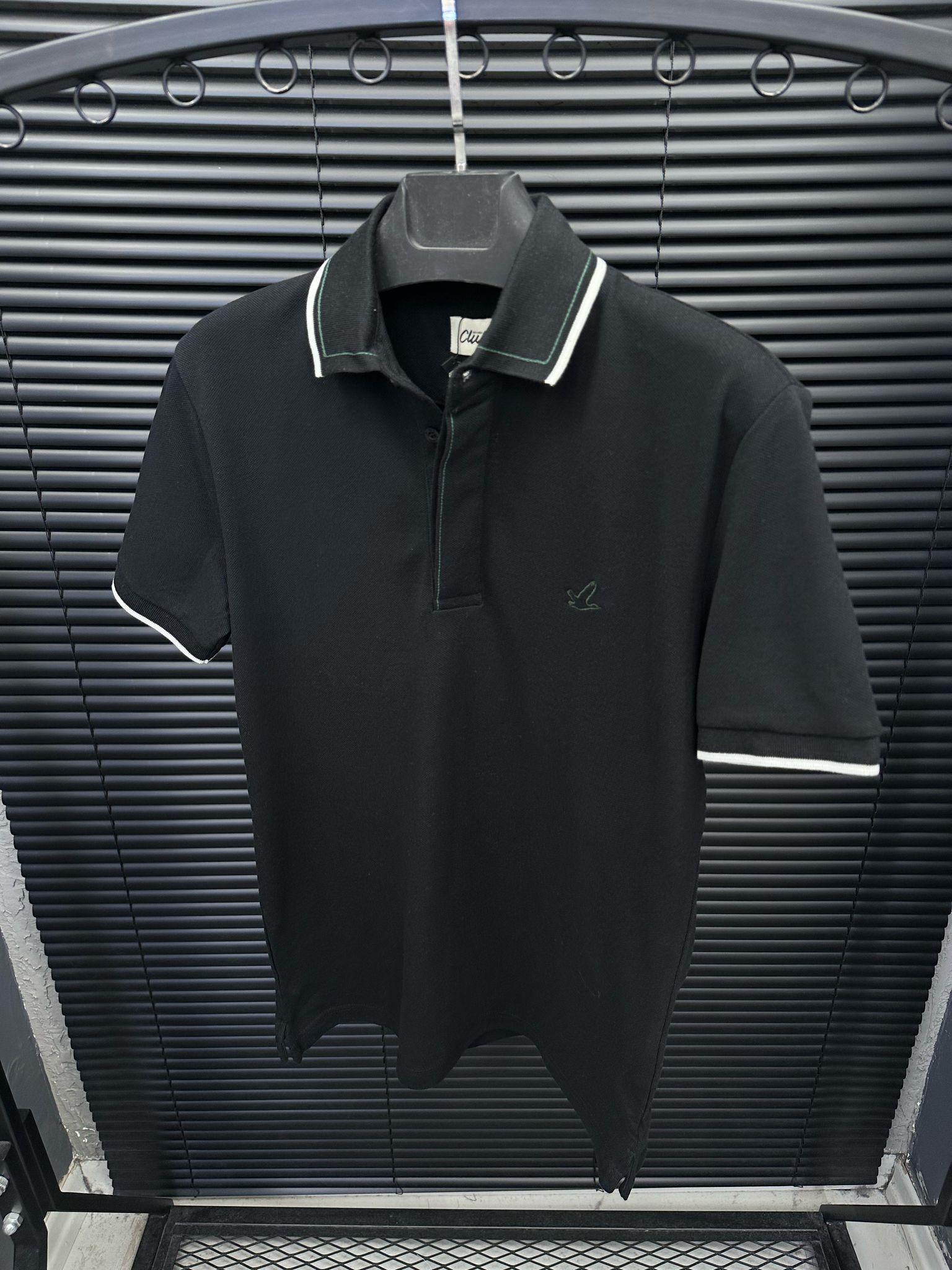 Tonaton Nakış Logo Detaylı Yakalı T-Shirt