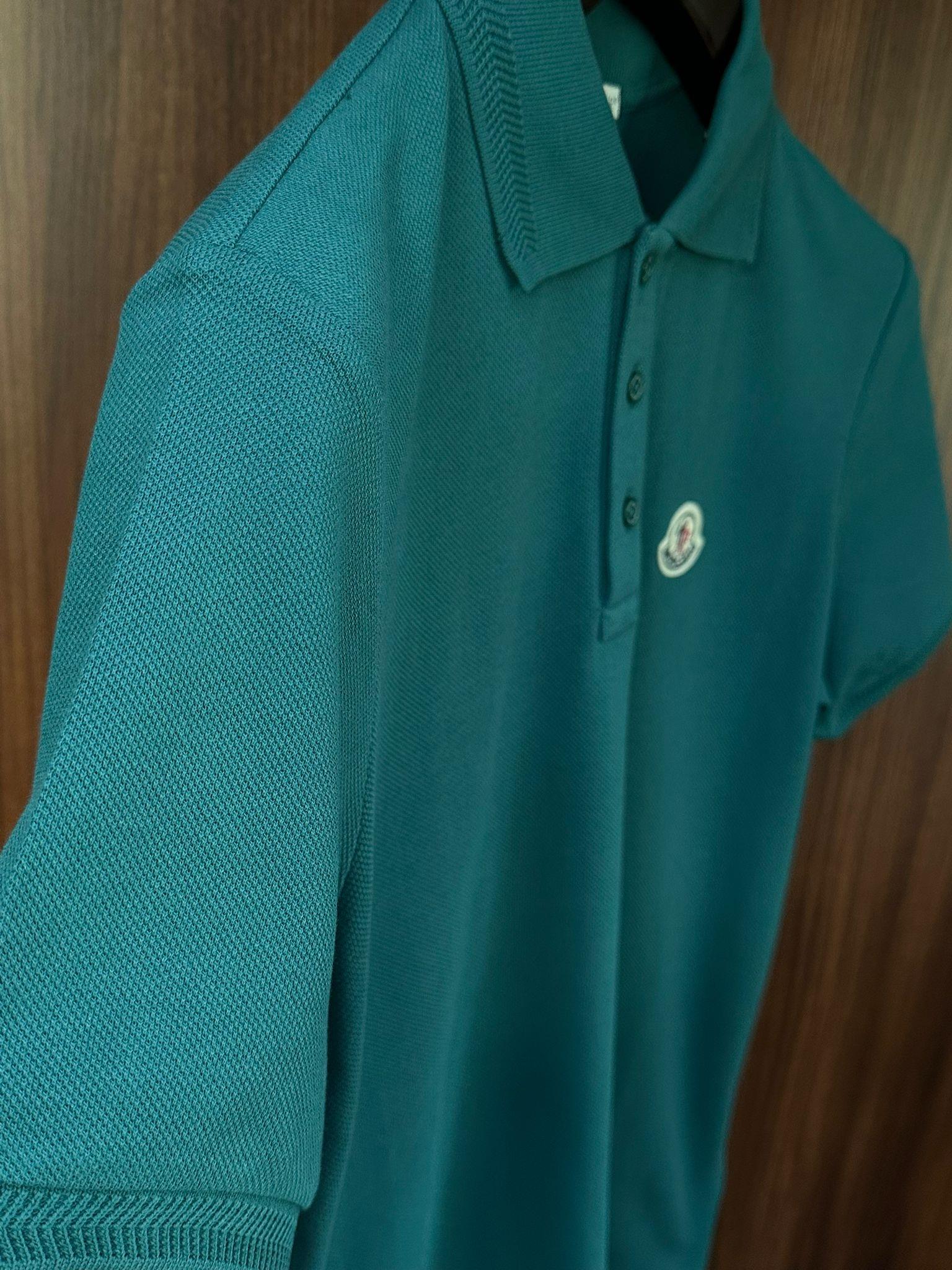 Nakış Logo Ve Yaka Detaylı Yakalı T-Shirt