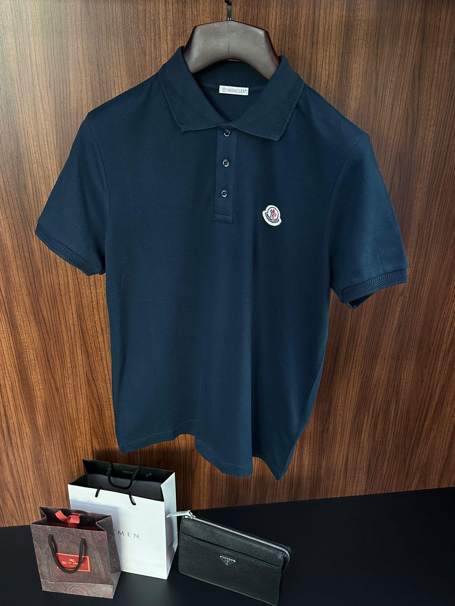 Nakış Logo Ve Yaka Detaylı Yakalı T-Shirt