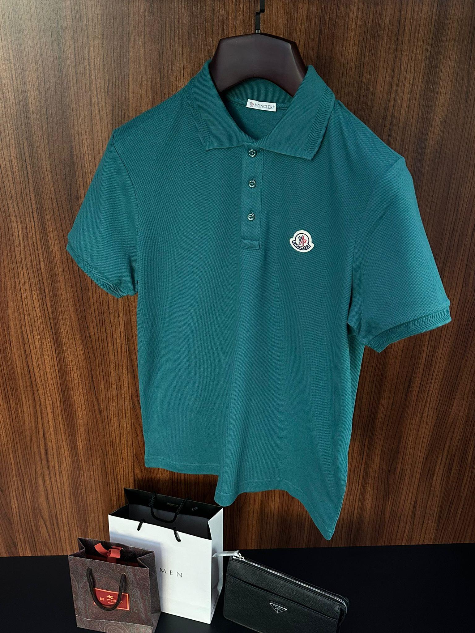 Nakış Logo Ve Yaka Detaylı Yakalı T-Shirt